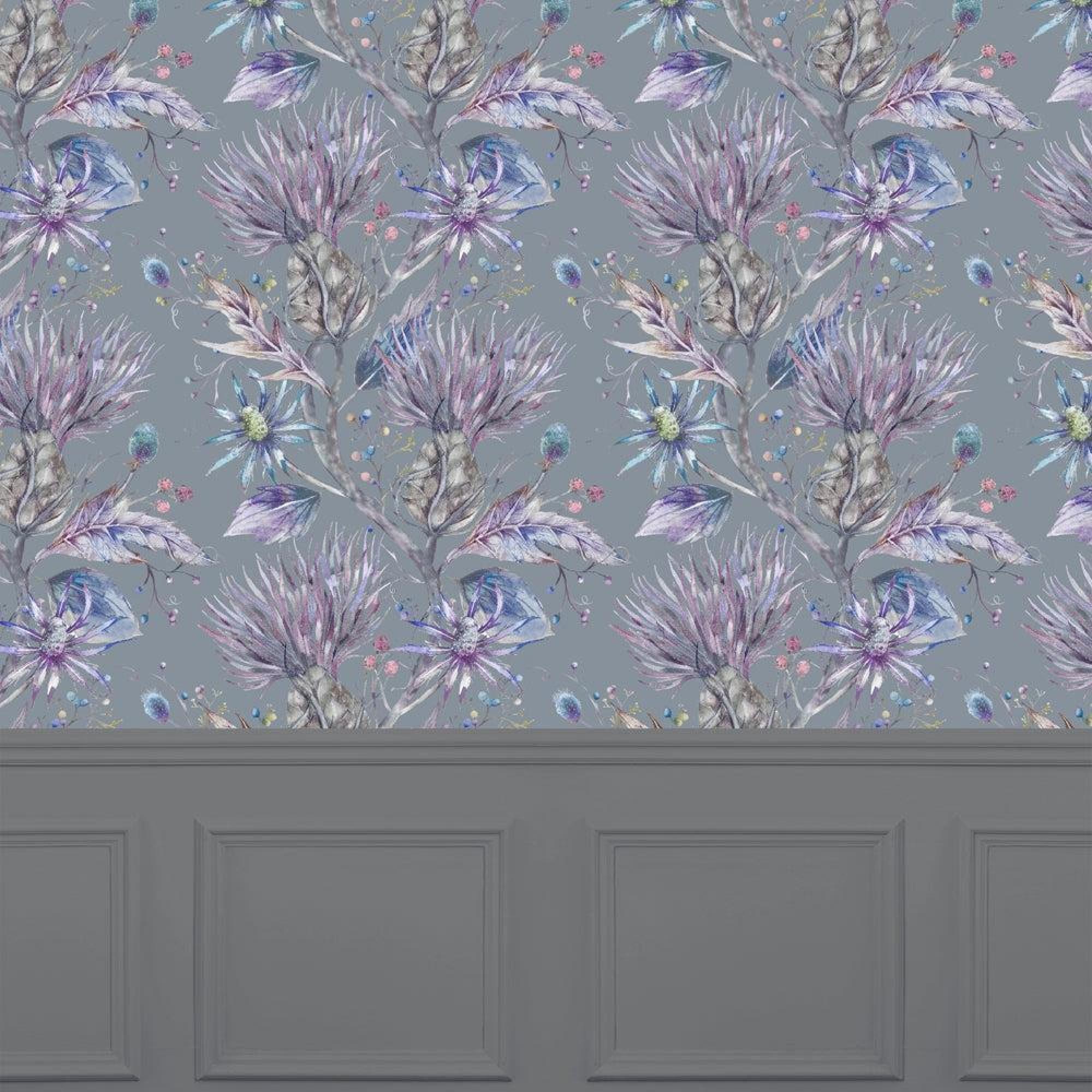 Clearance - Voyage Maison Elysium Storm 10m Wide Width Wallpaper - FSS15834