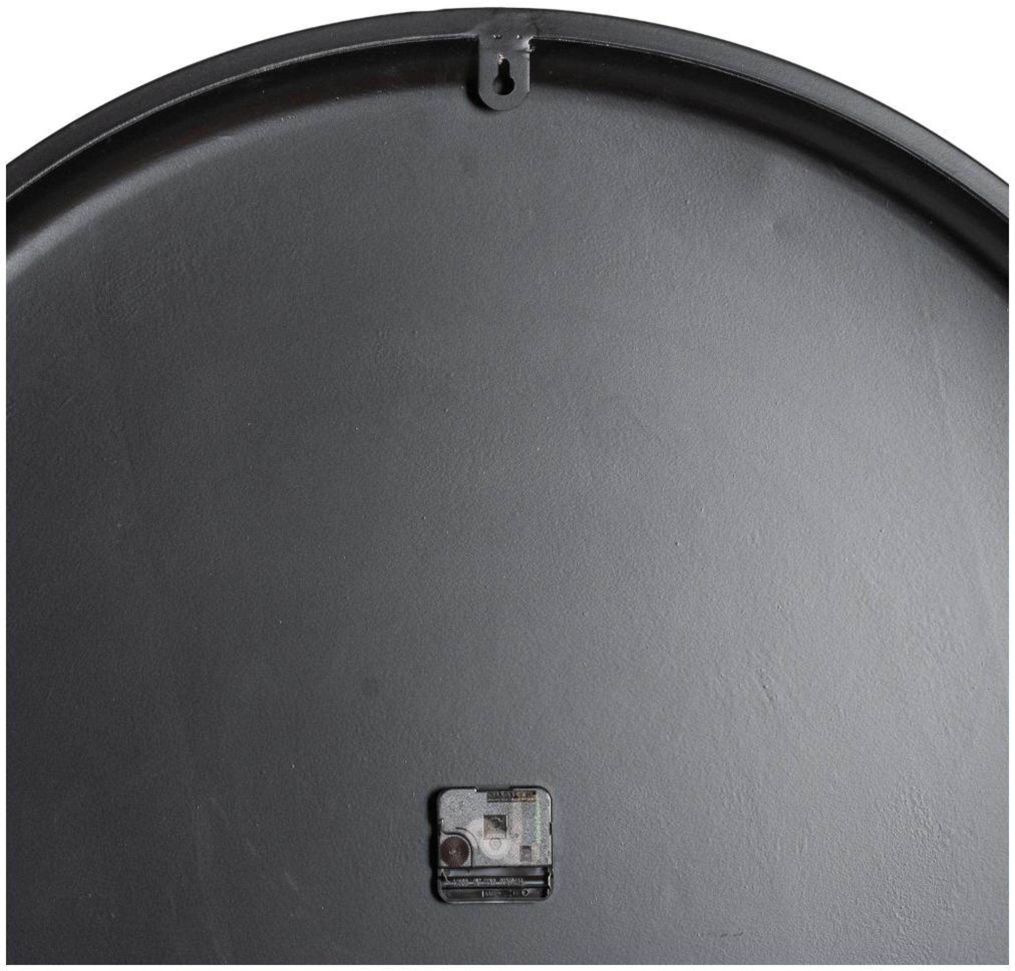 Rothay Wall Clock - Large - Grey Metal - 80cm x 80cm