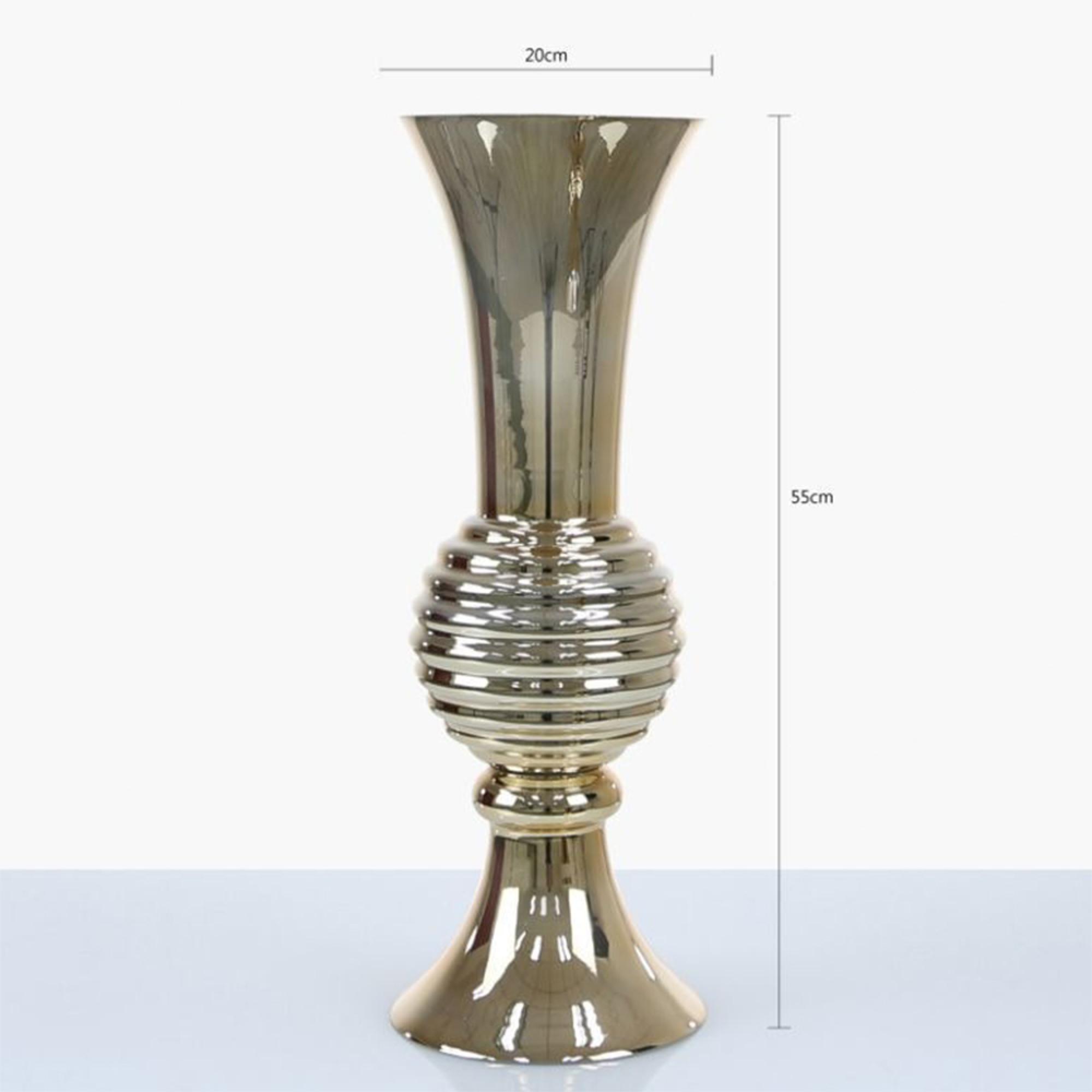 Vase - Gold - Glass