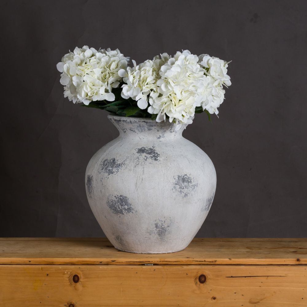 Downton Vase - Large - Antique White
