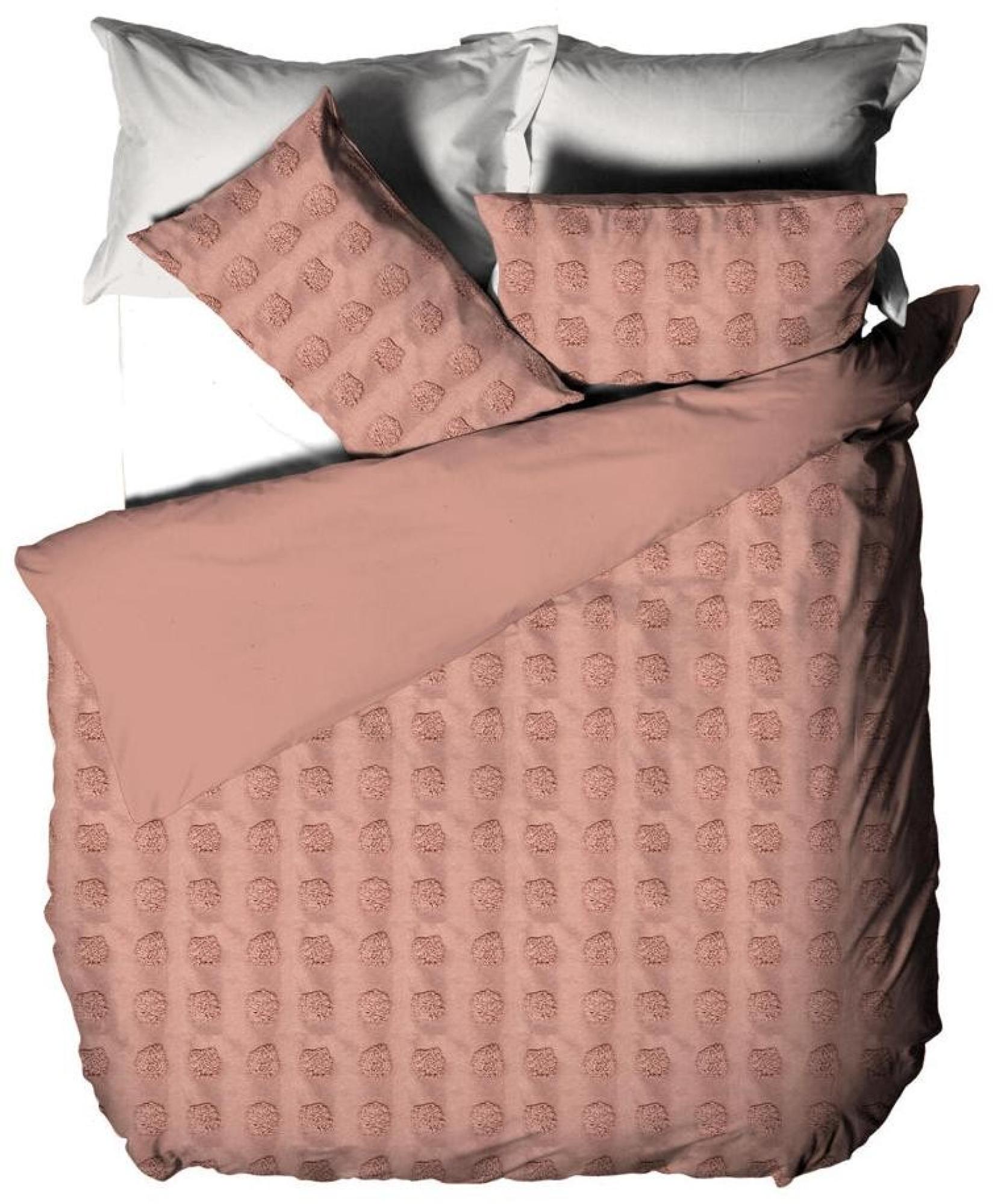 Linen House Haze Maple Tufted Cotton Duvet Cover Set