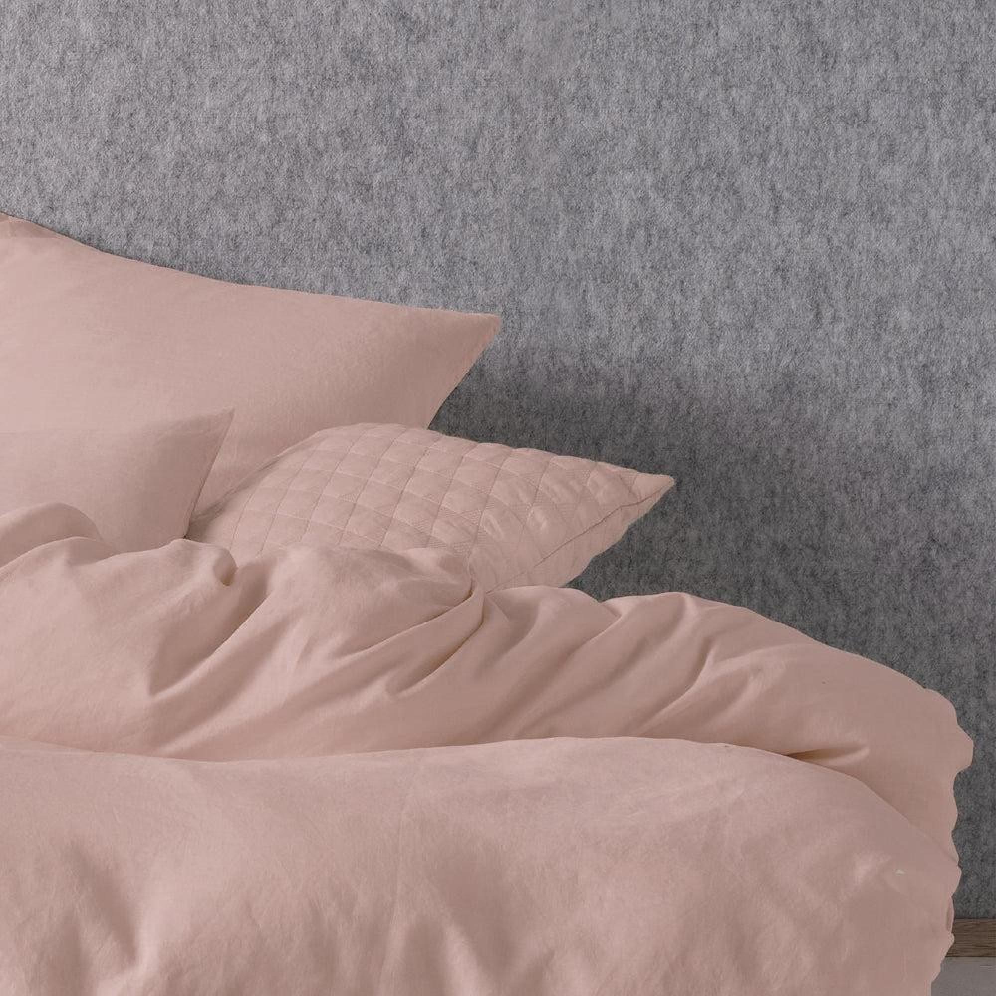Linen House Nimes Rose Linen Duvet Cover Set