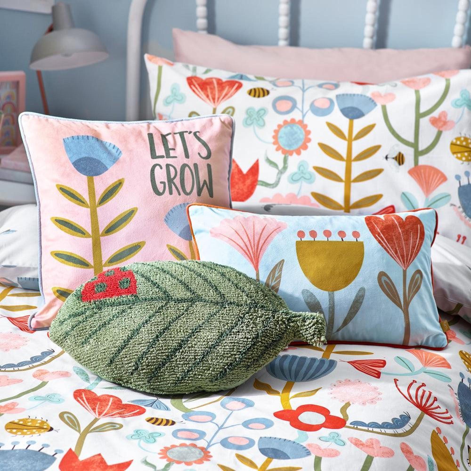 Little Furn Nature Multi Coloured Floral Duvet Cover Set