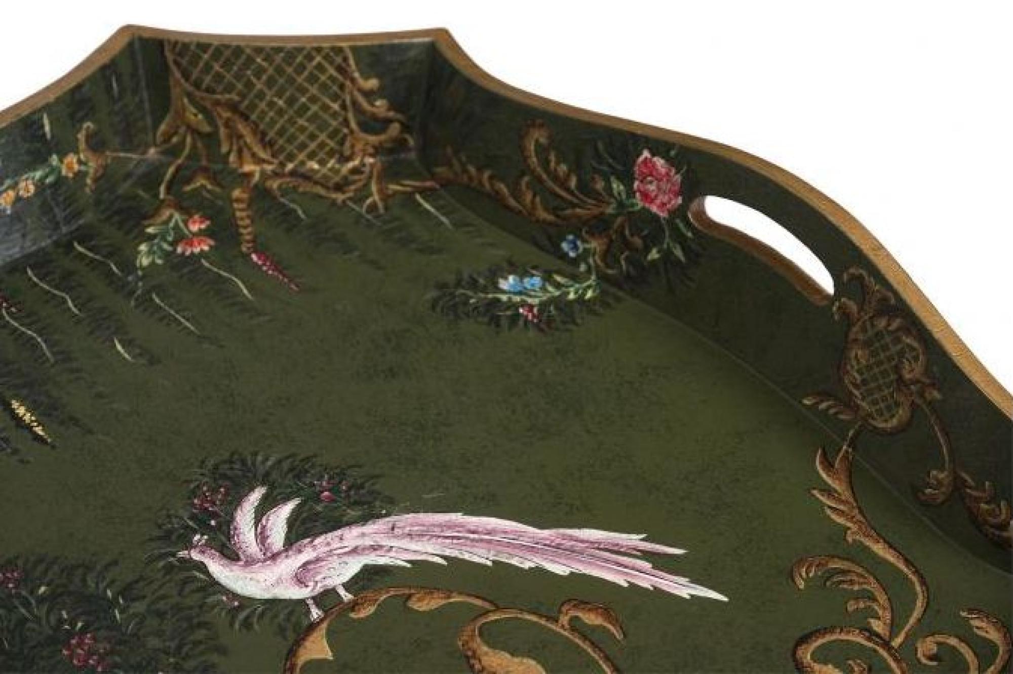 Meerut Green Fountain Design Tray Stand