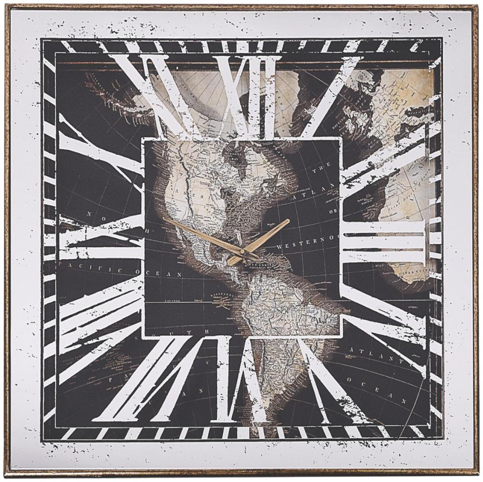 Luca Wall Clock - White and Black