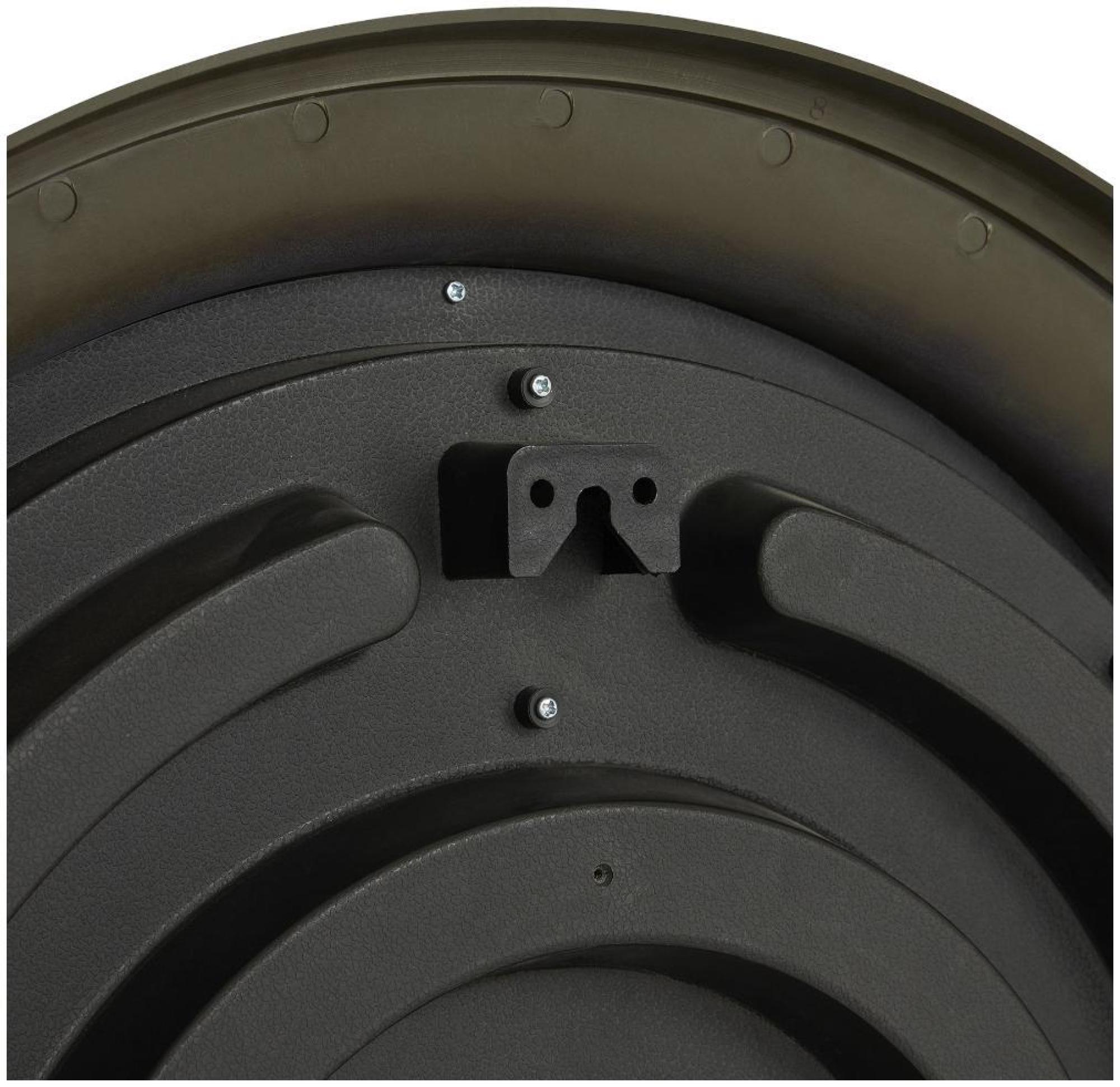 Louie Wall Clock - Black Glass - 59cm x 59cm