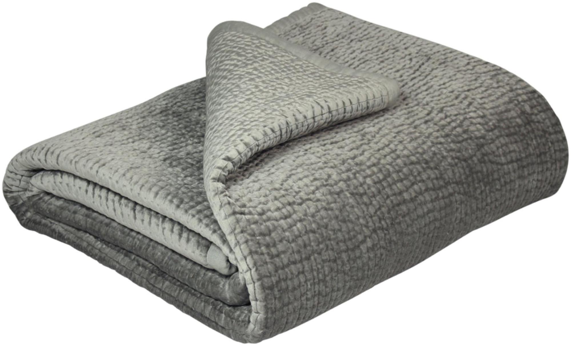 Paoletti Brooklands Silver Bedspread