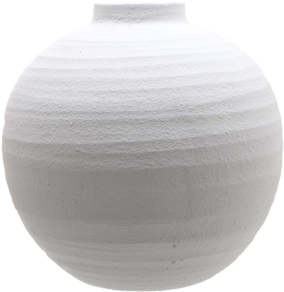Southall Large Matt White Ceramic Vase