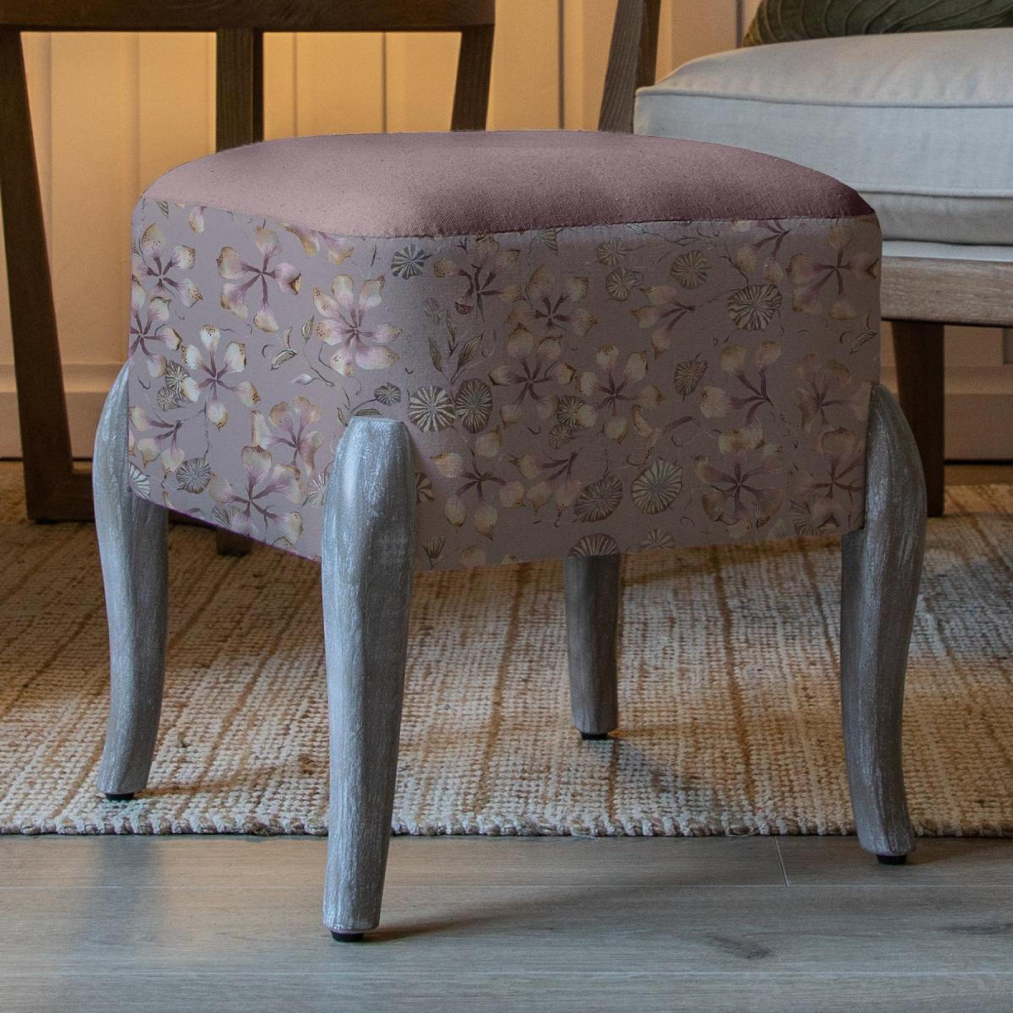 Ralf Footstool - Philipa Viola - Printed