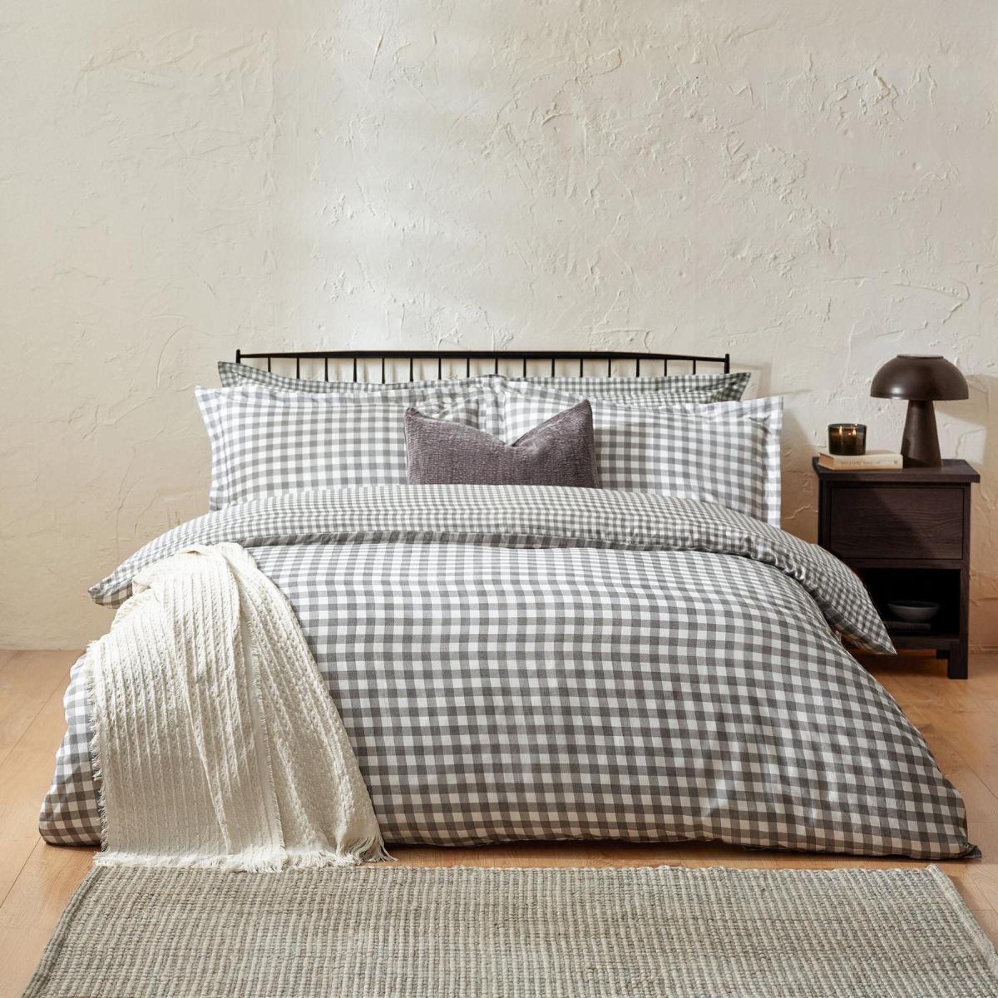 Yard Barton Grey Duvet Cover Set
