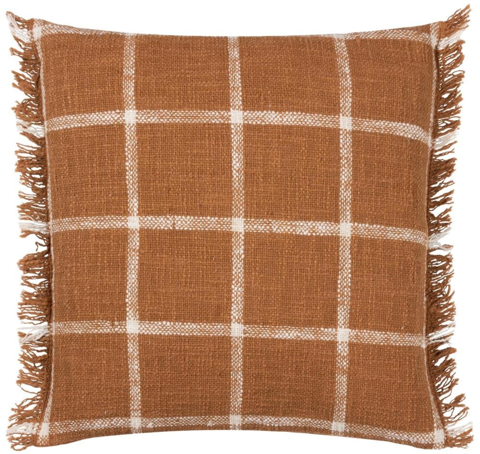 Yard Beni Ginger and Natural Cushion