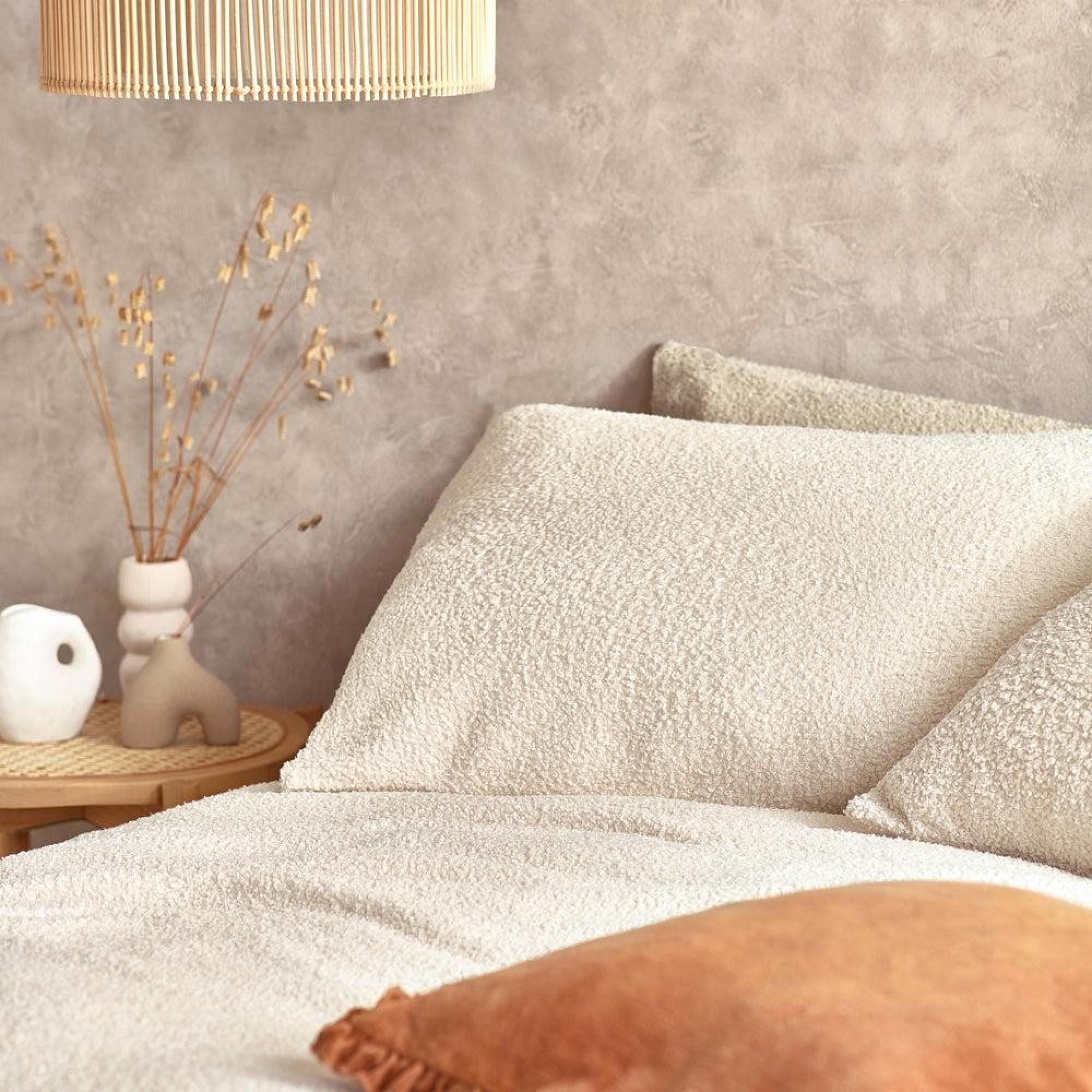 Yard Boucle Ecru Duvet Cover Set