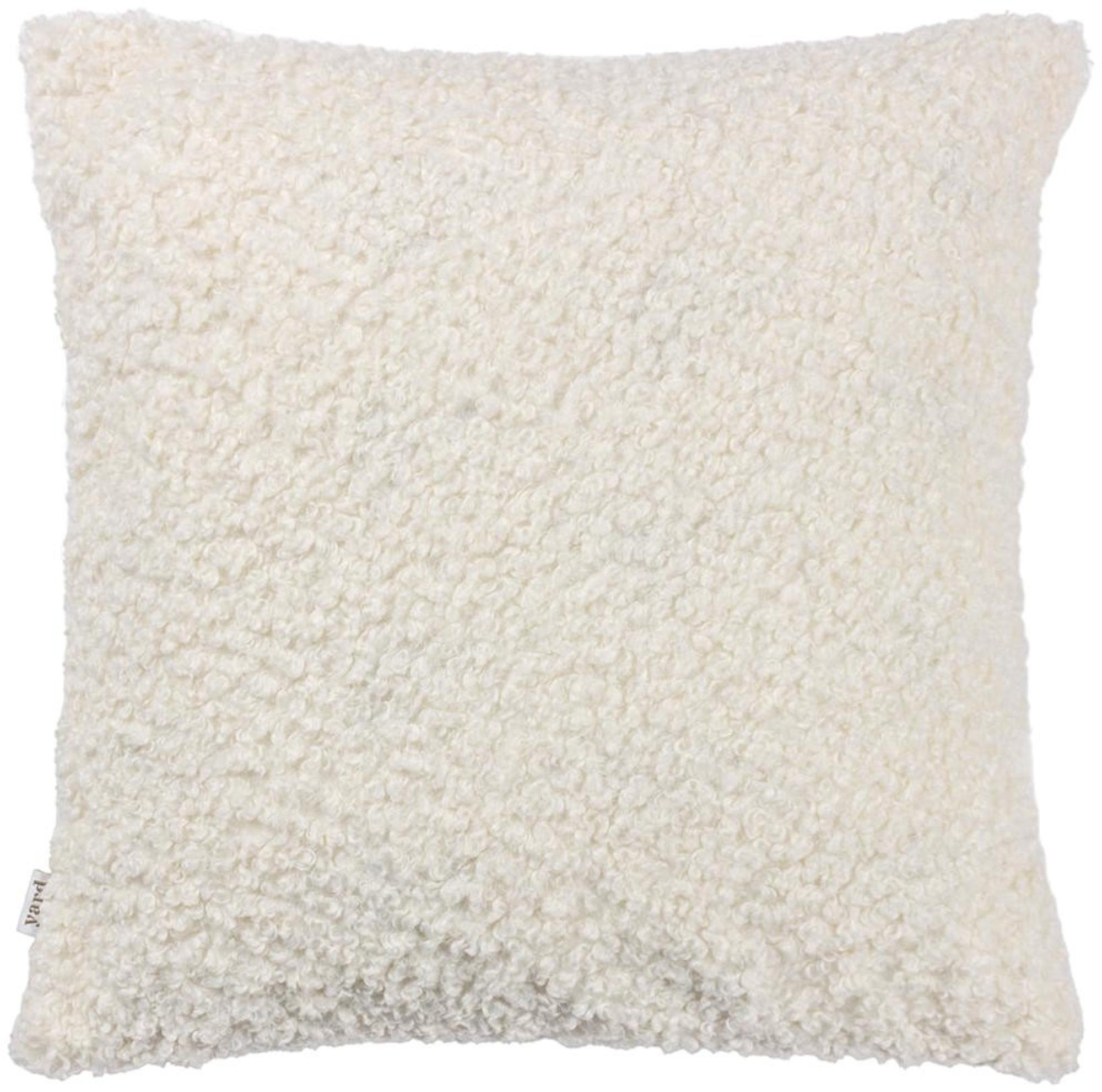 Yard Cabu Ecru Textured Boucle Cushion