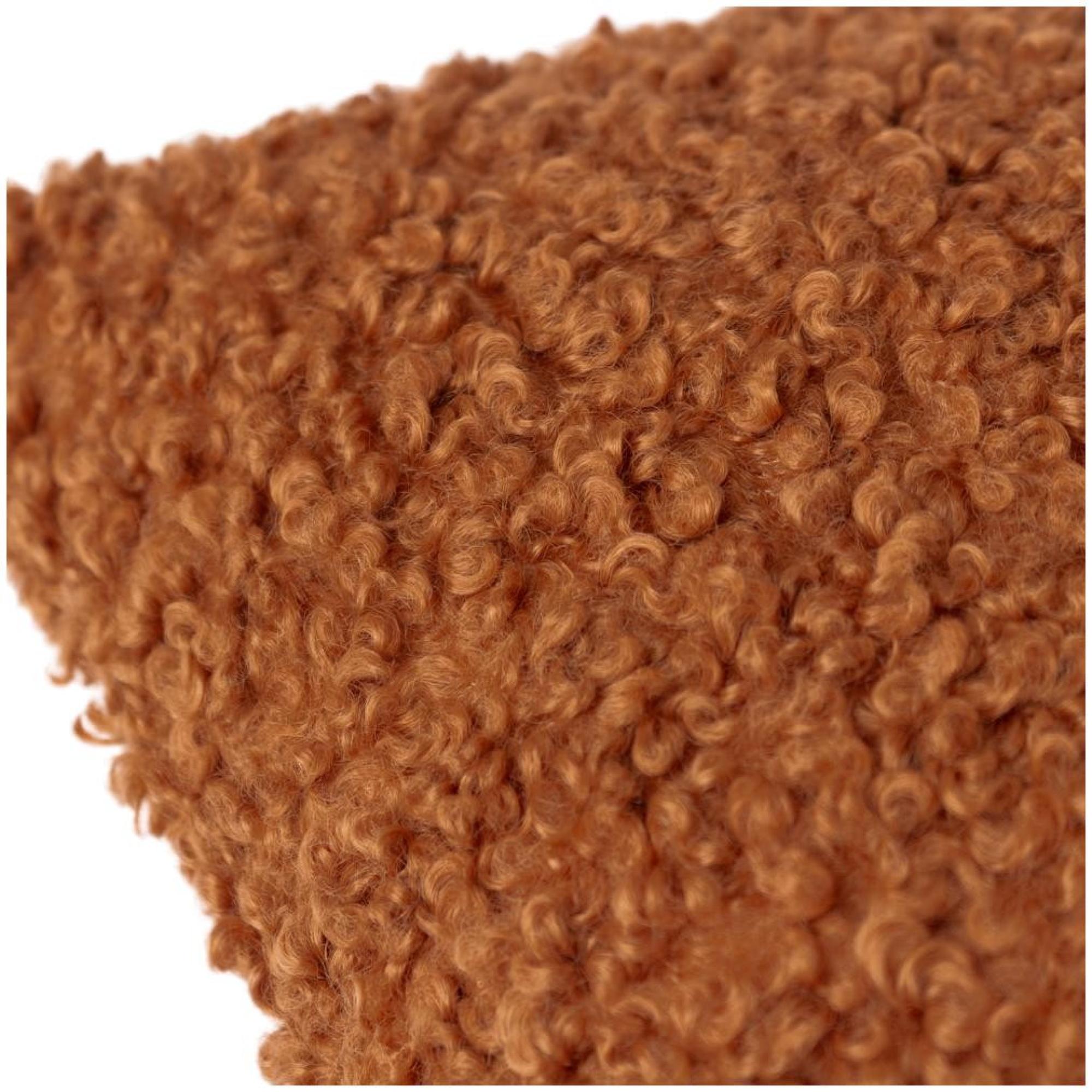 Yard Cabu Ginger Textured Boucle Cushion