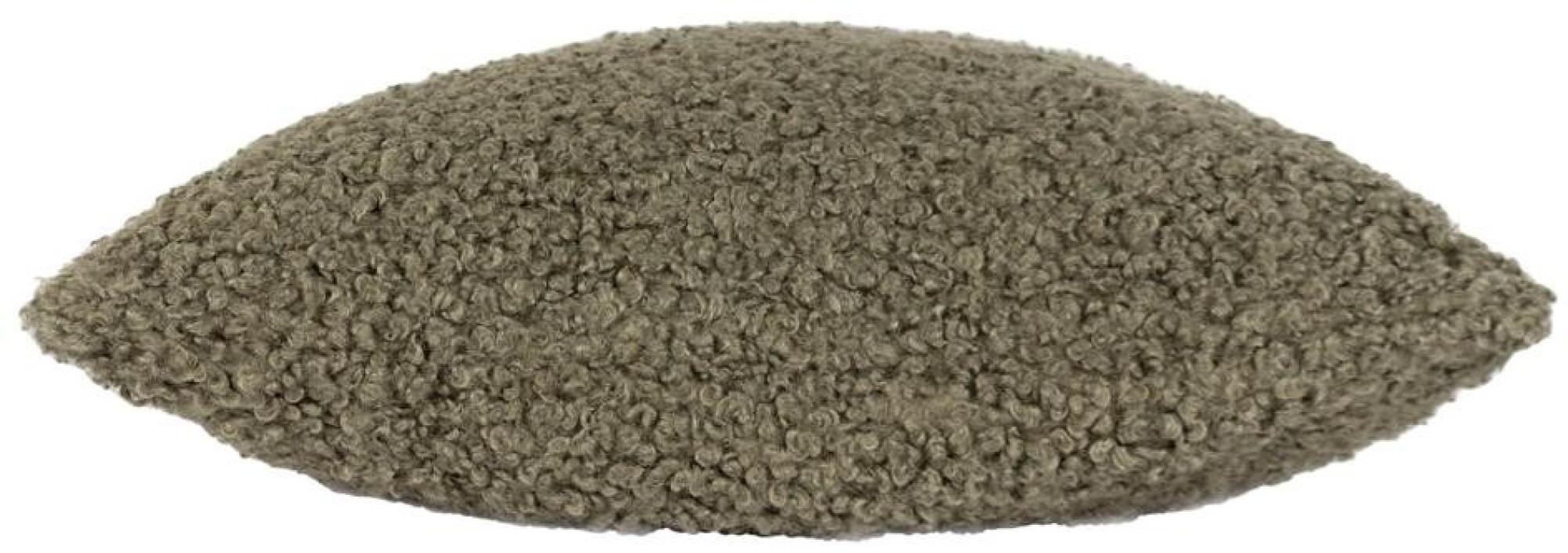 Yard Cabu Khaki Textured Boucle Cushion