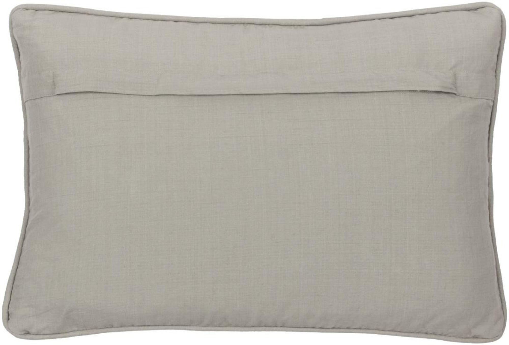 Yard Cove Grey Ribbed Cushion