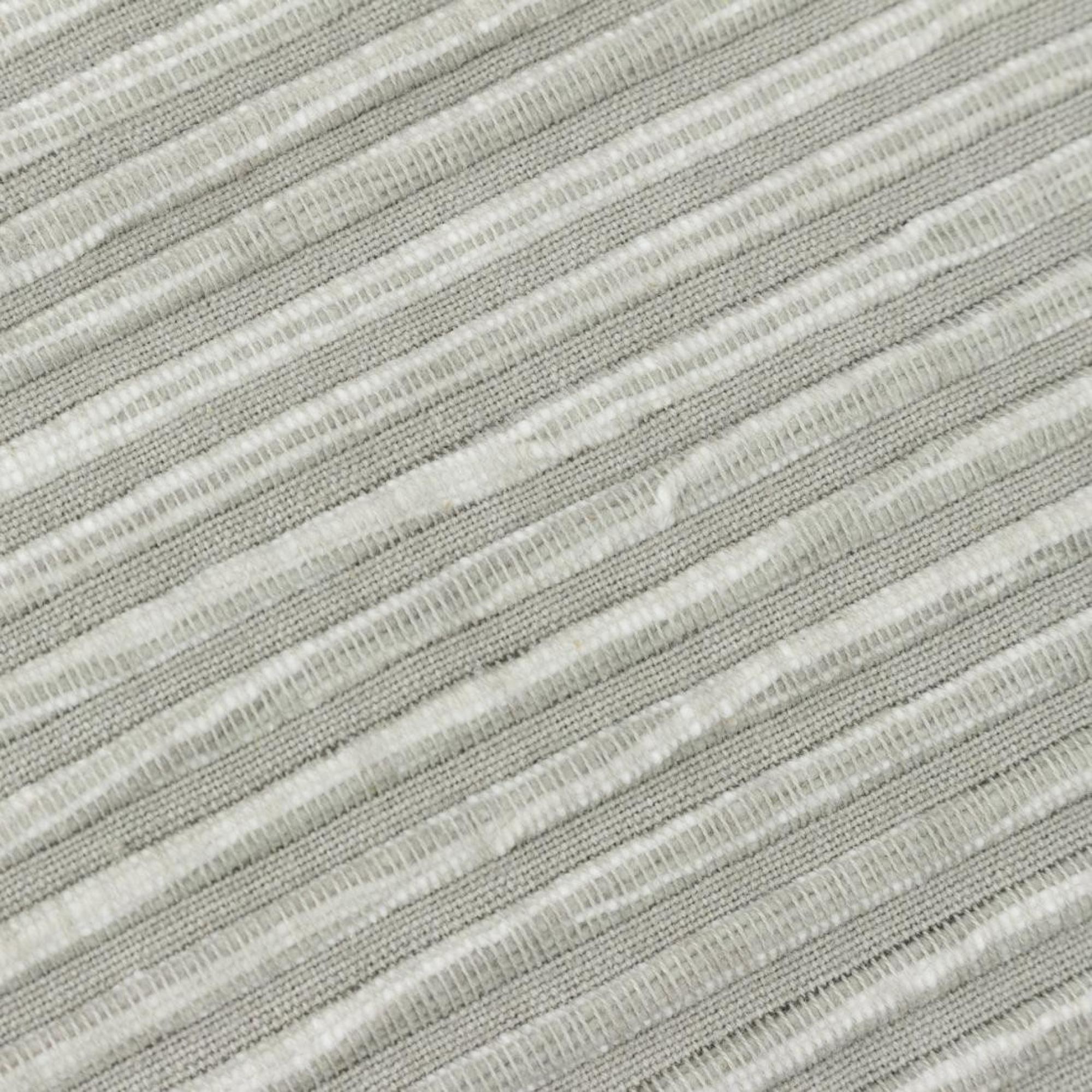 Yard Cove Grey Ribbed Cushion