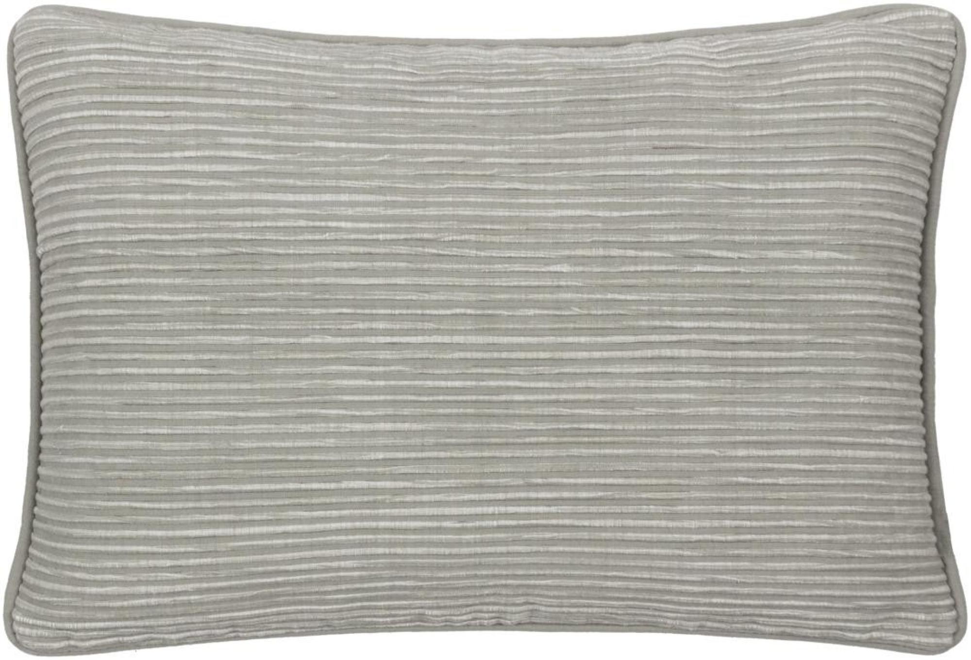 Yard Cove Grey Ribbed Cushion