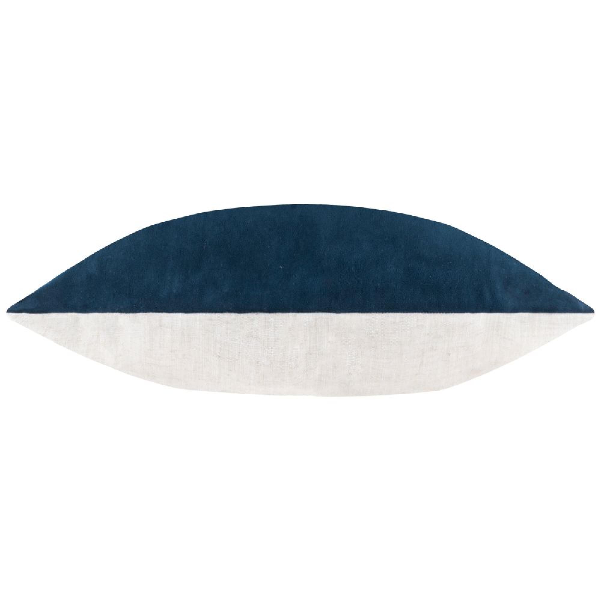 Yard Darland Indigo Blue Velvet Cushion