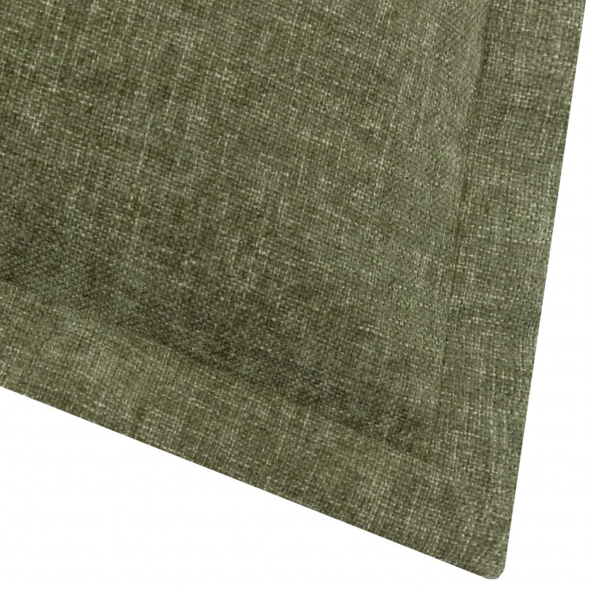 Yard Dune Chenille Moss Green Cushion