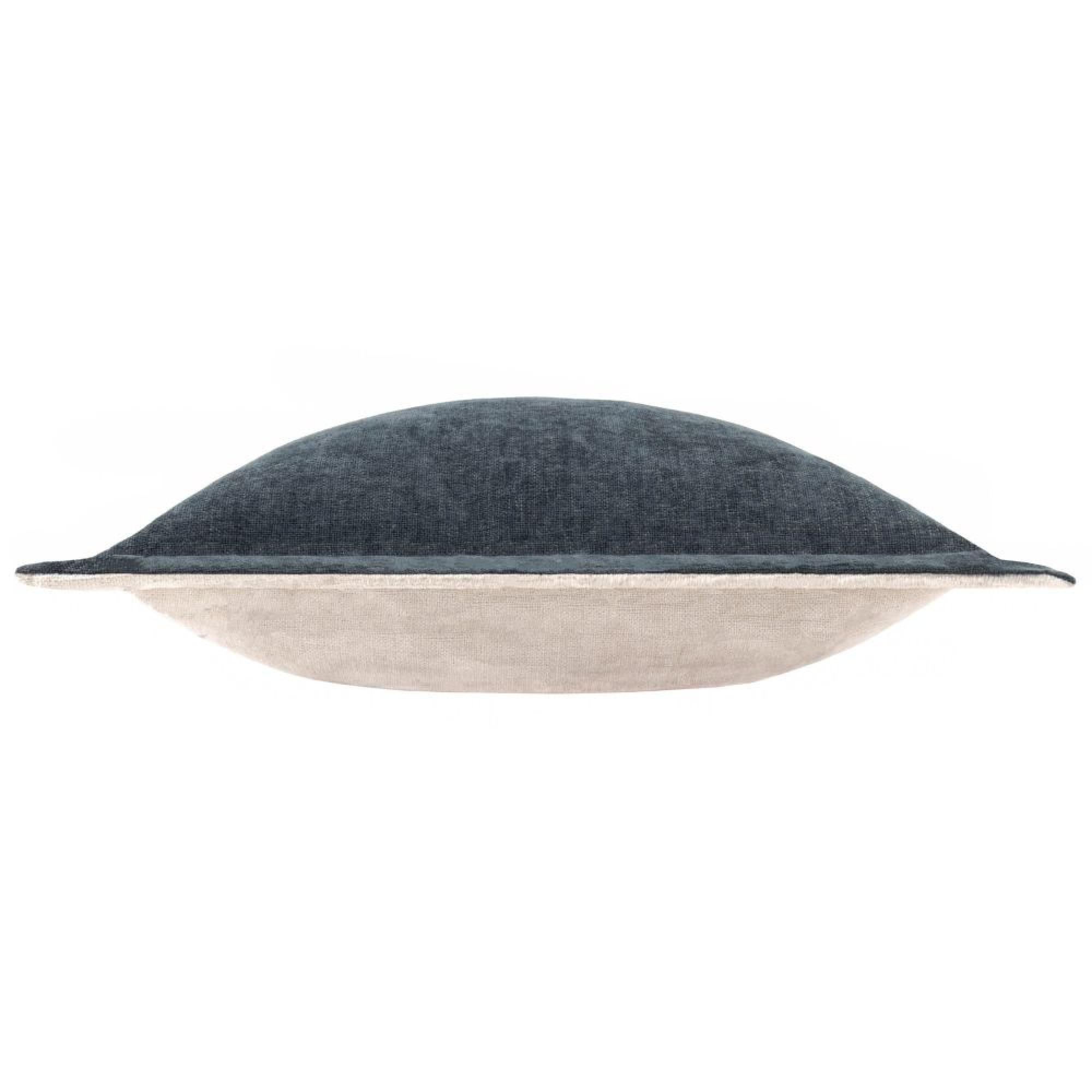 Yard Dune Slate Grey Chenille Cushion