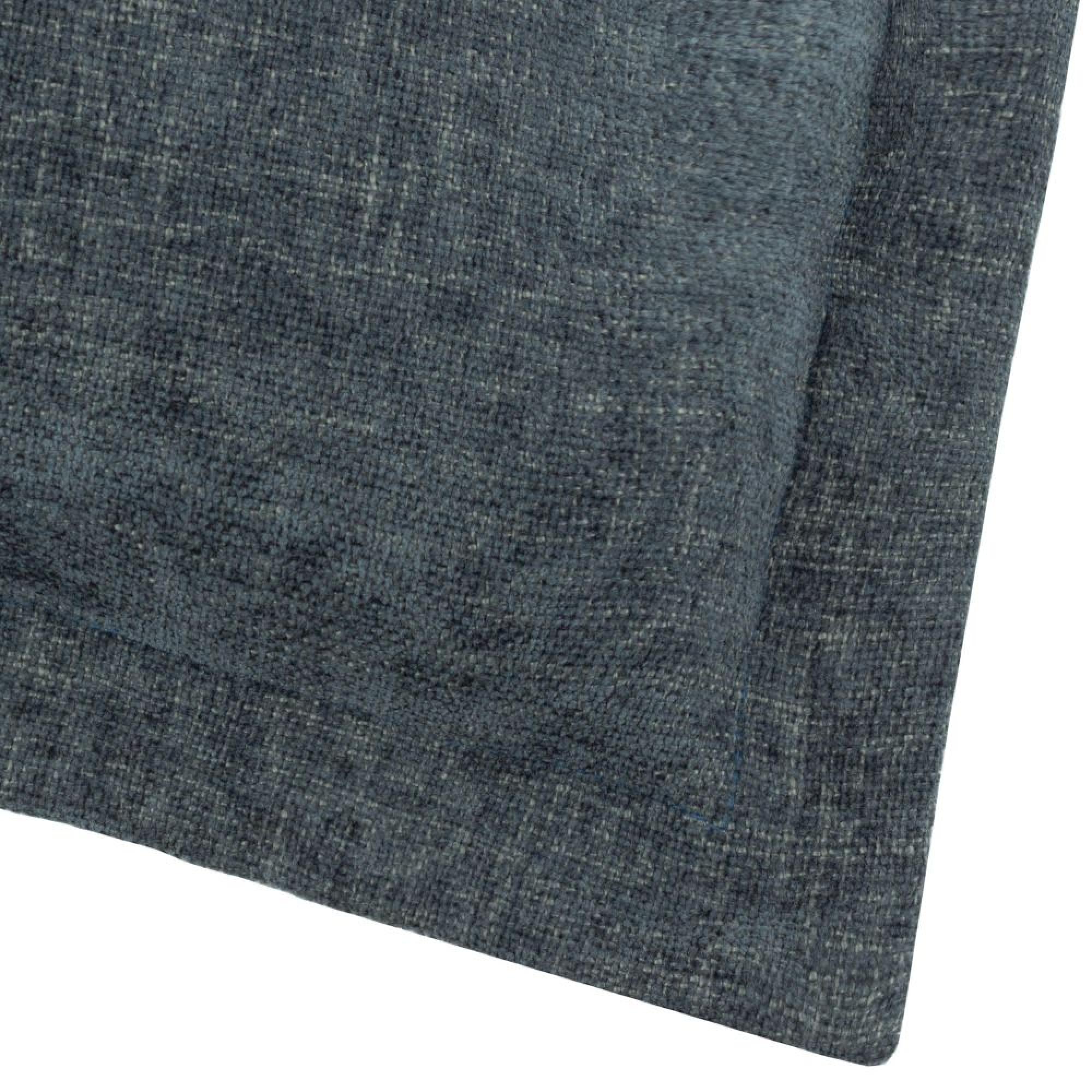Yard Dune Slate Grey Chenille Cushion