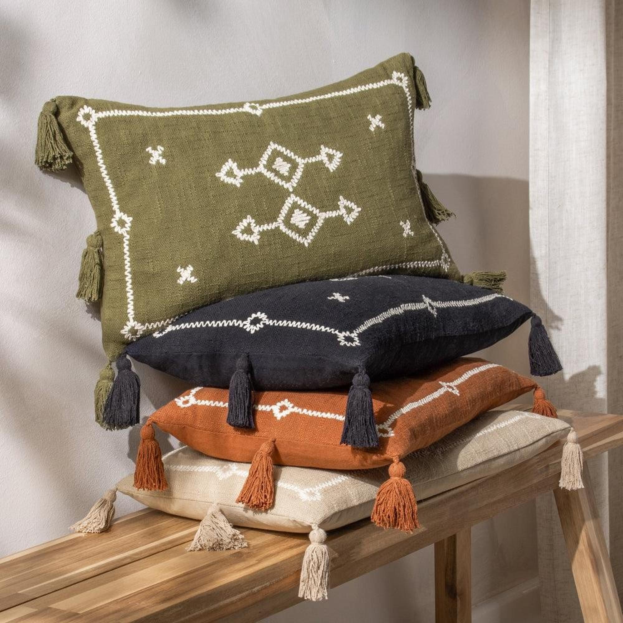 Yard Folis Khaki Cushion