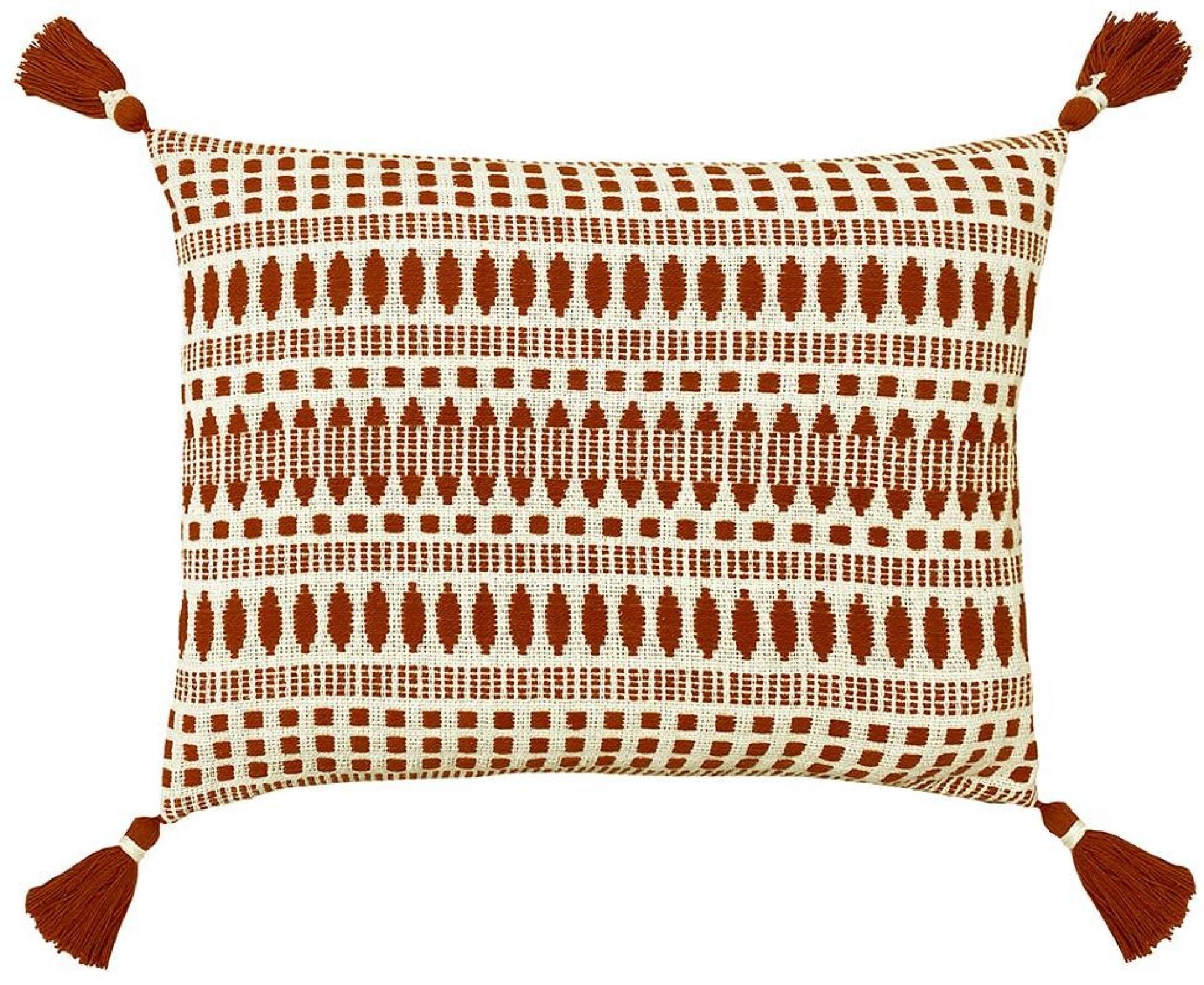 Yard Ganado Pecan Woven Cushion