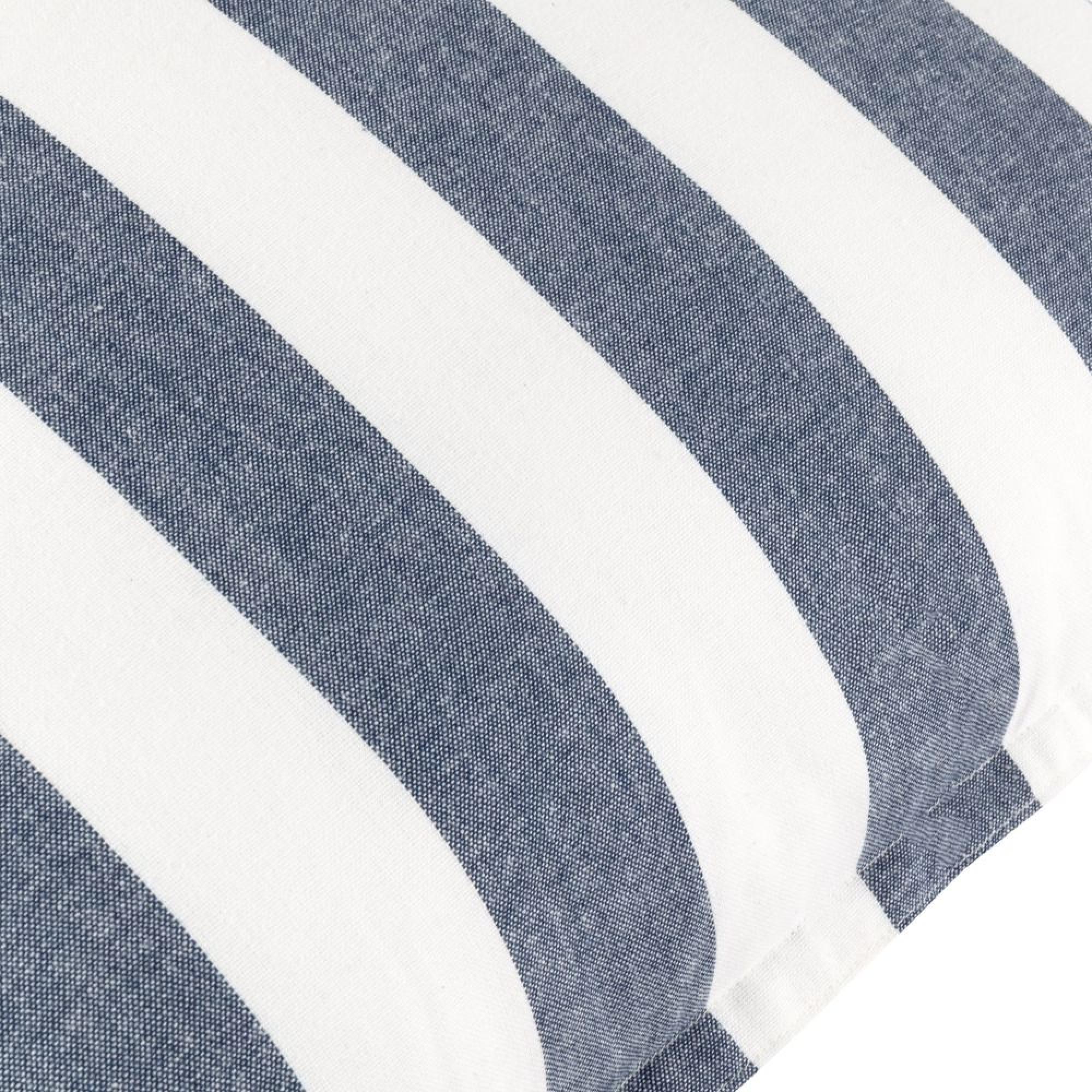 Yard Hayle Cotton Navy Blue Outdoor Cushion