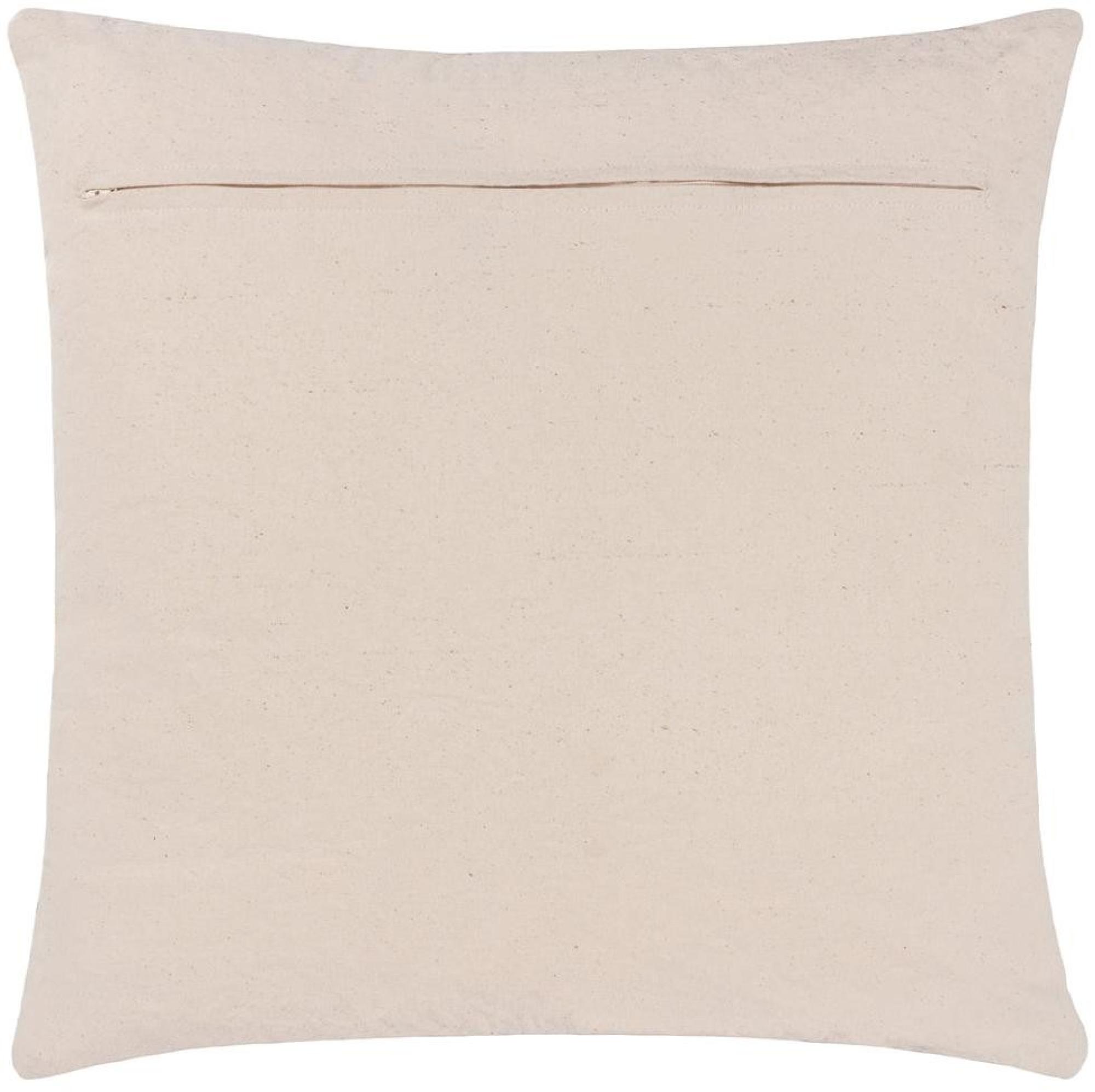 Yard Helm Pecan Organic Look Cotton Cushion