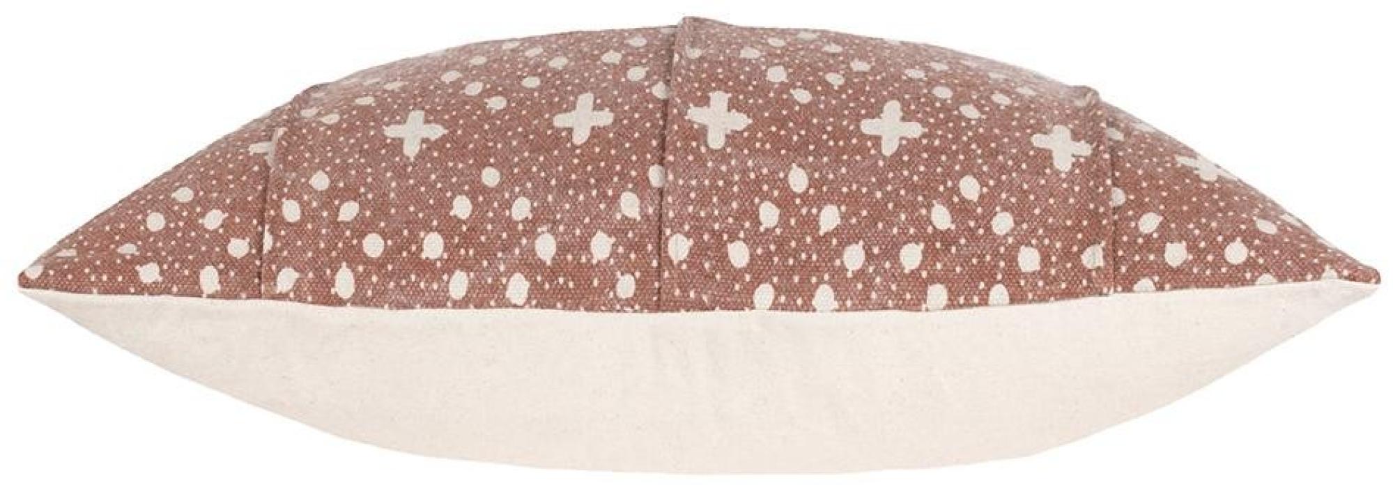 Yard Helm Pecan Organic Look Cotton Cushion