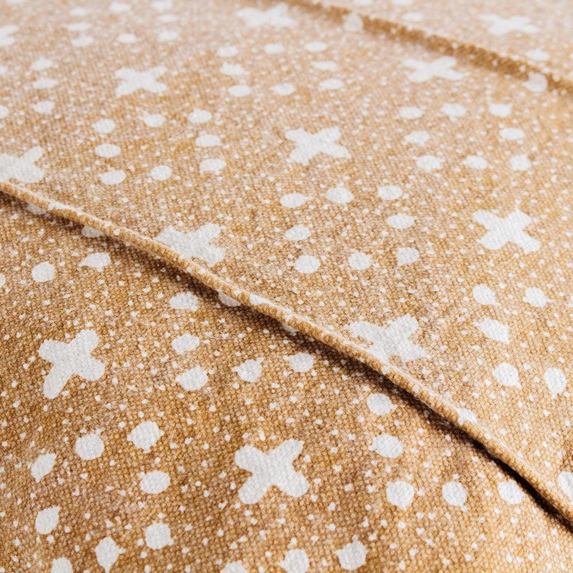 Yard Helm Yolk Organic Look Cotton Cushion