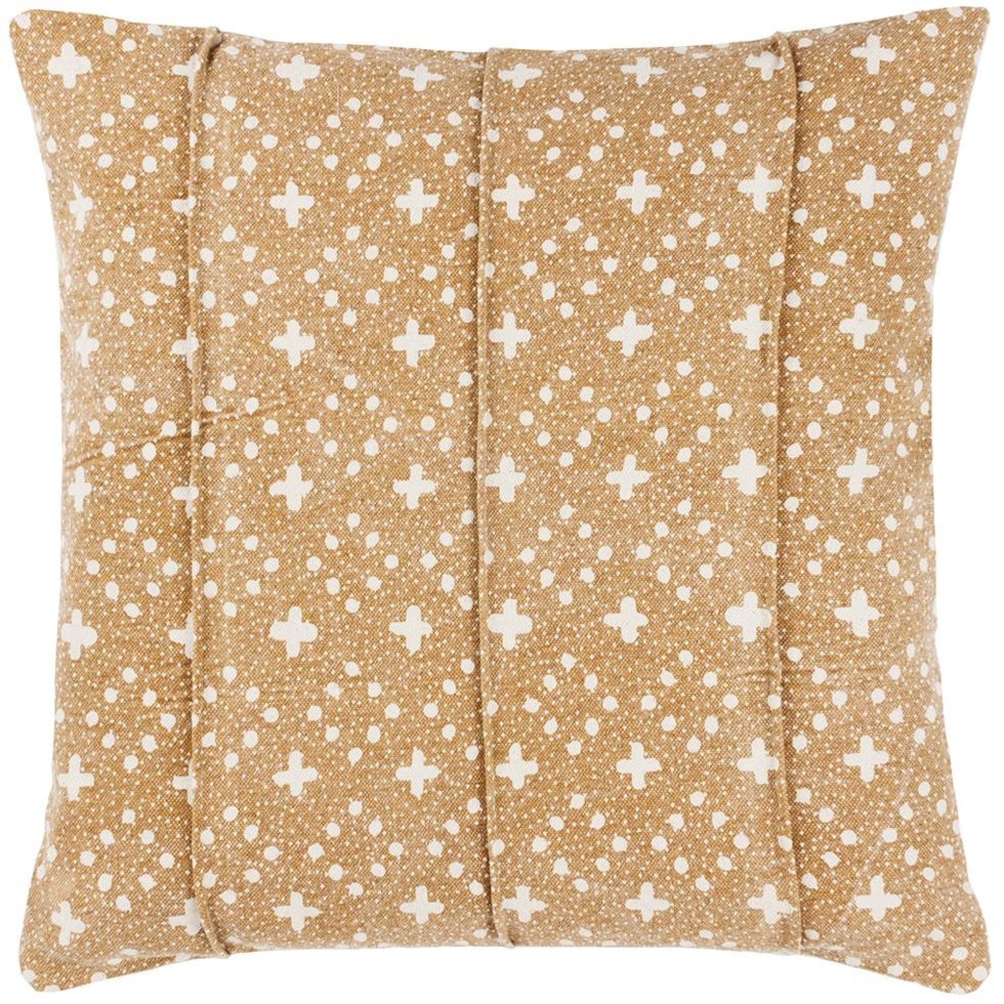 Yard Helm Yolk Organic Look Cotton Cushion