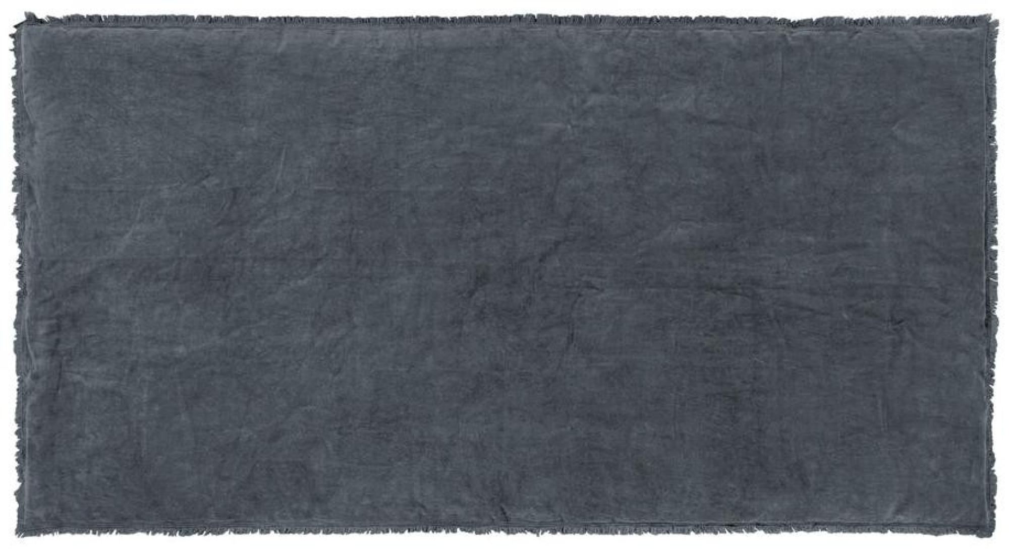 Yard Jaye Slate Velvet Filled Bedspread
