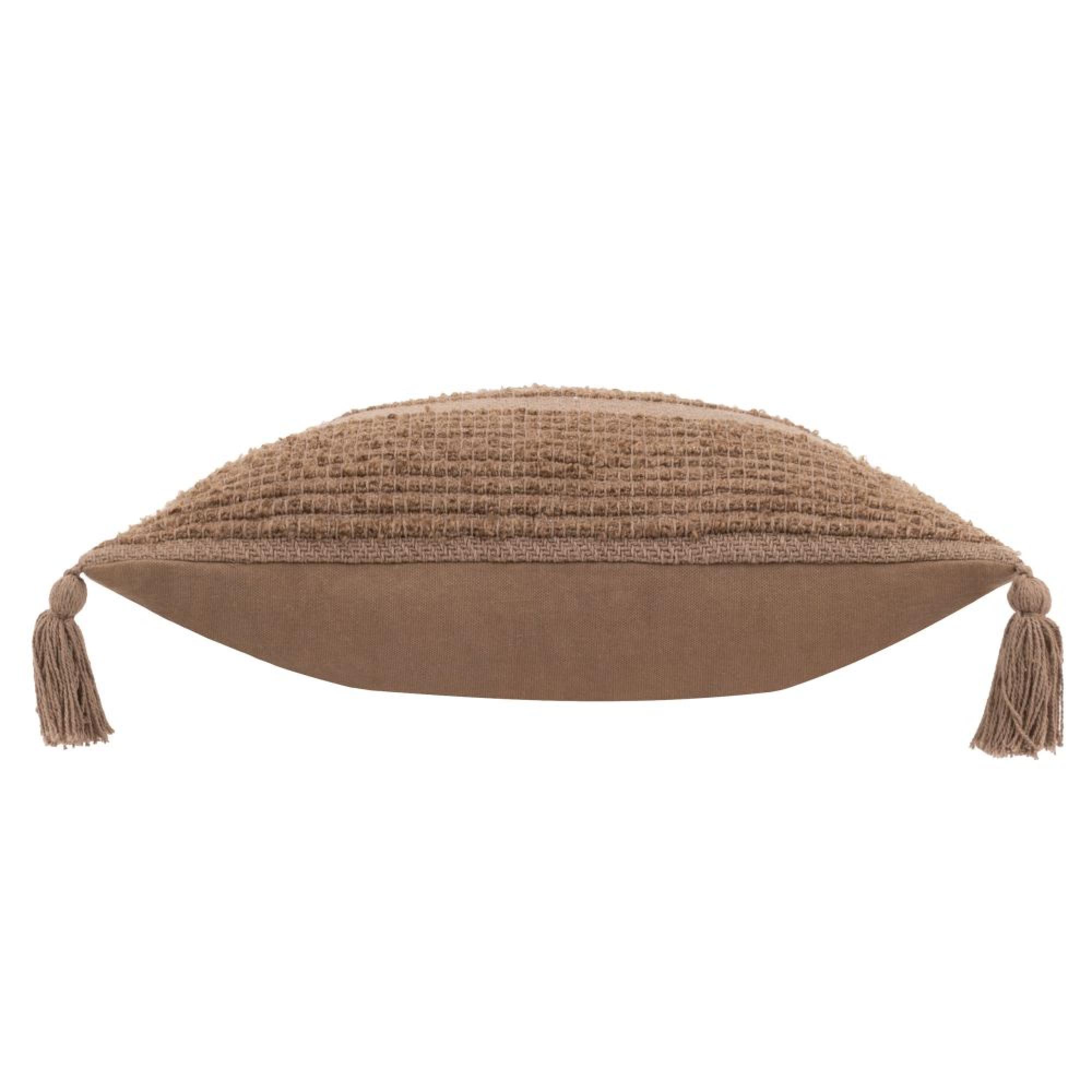 Yard Larch Woven Cocoa Brown Cushion