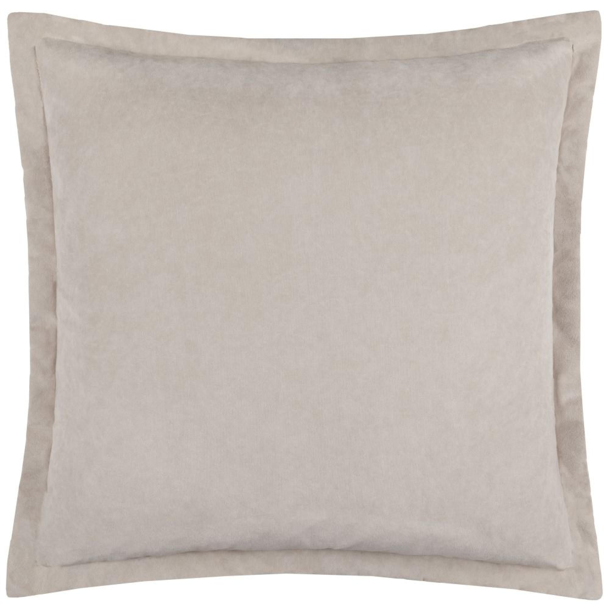 Yard Merton Doe Brown Velvet Square Cushion