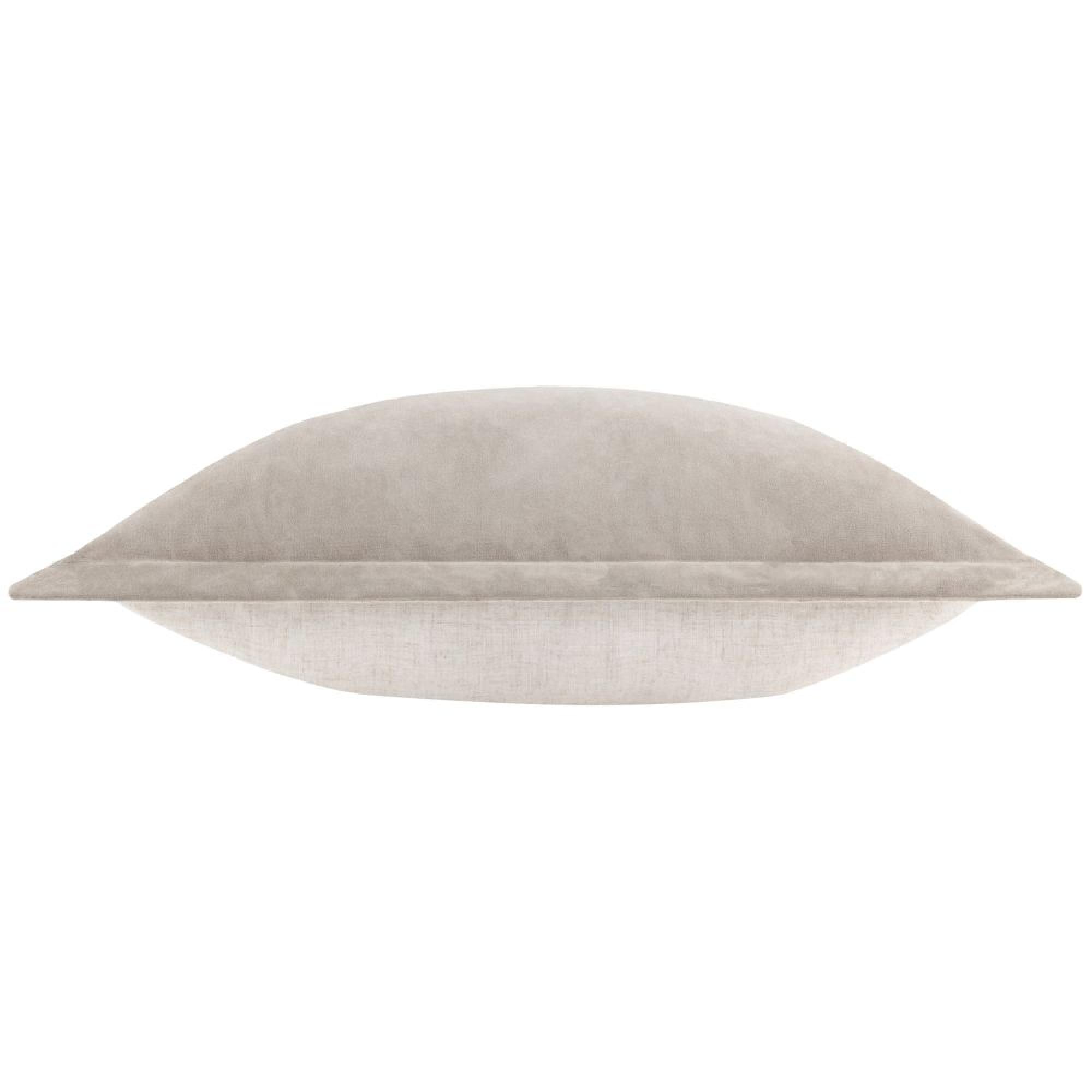 Yard Merton Doe Brown Velvet Square Cushion