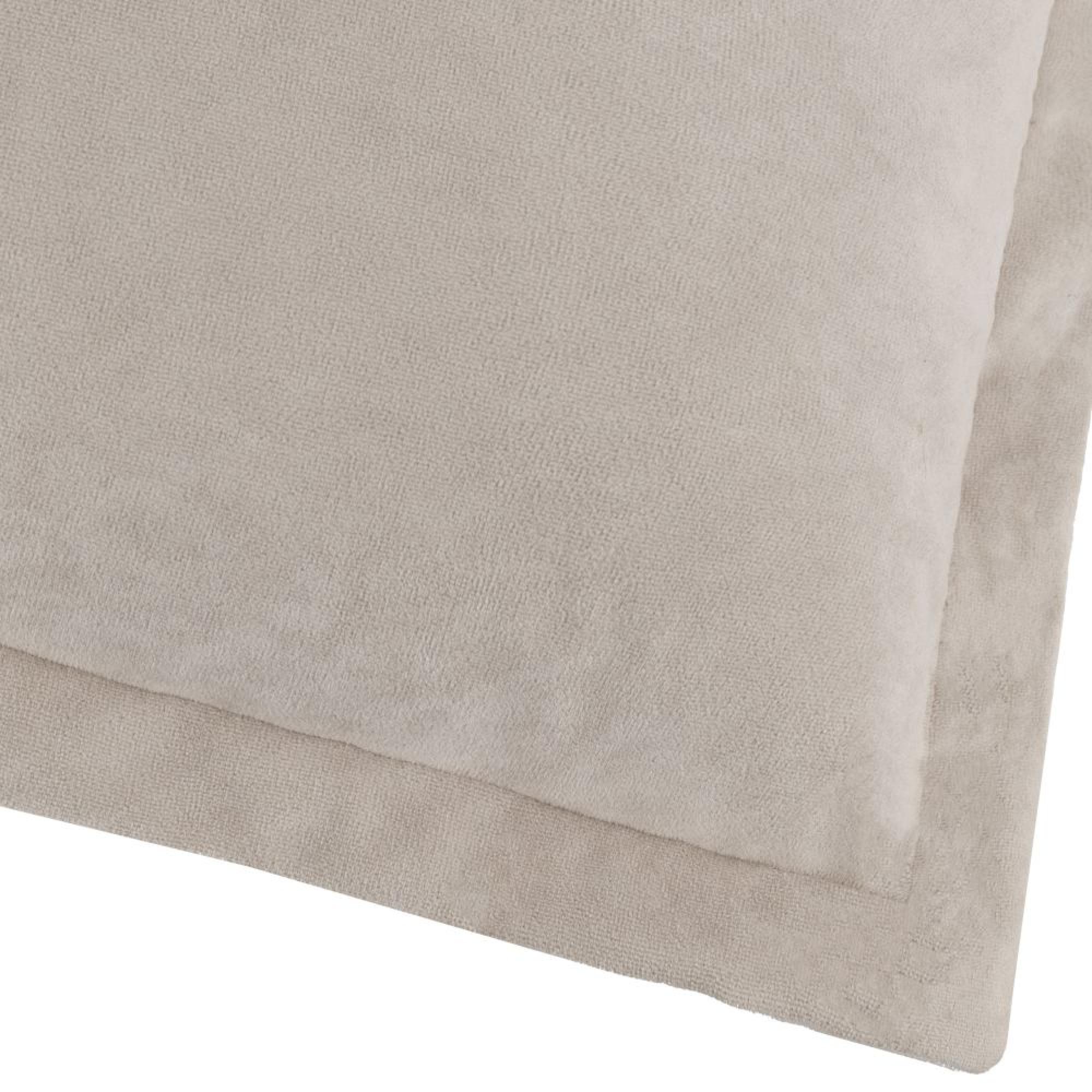 Yard Merton Doe Brown Velvet Square Cushion