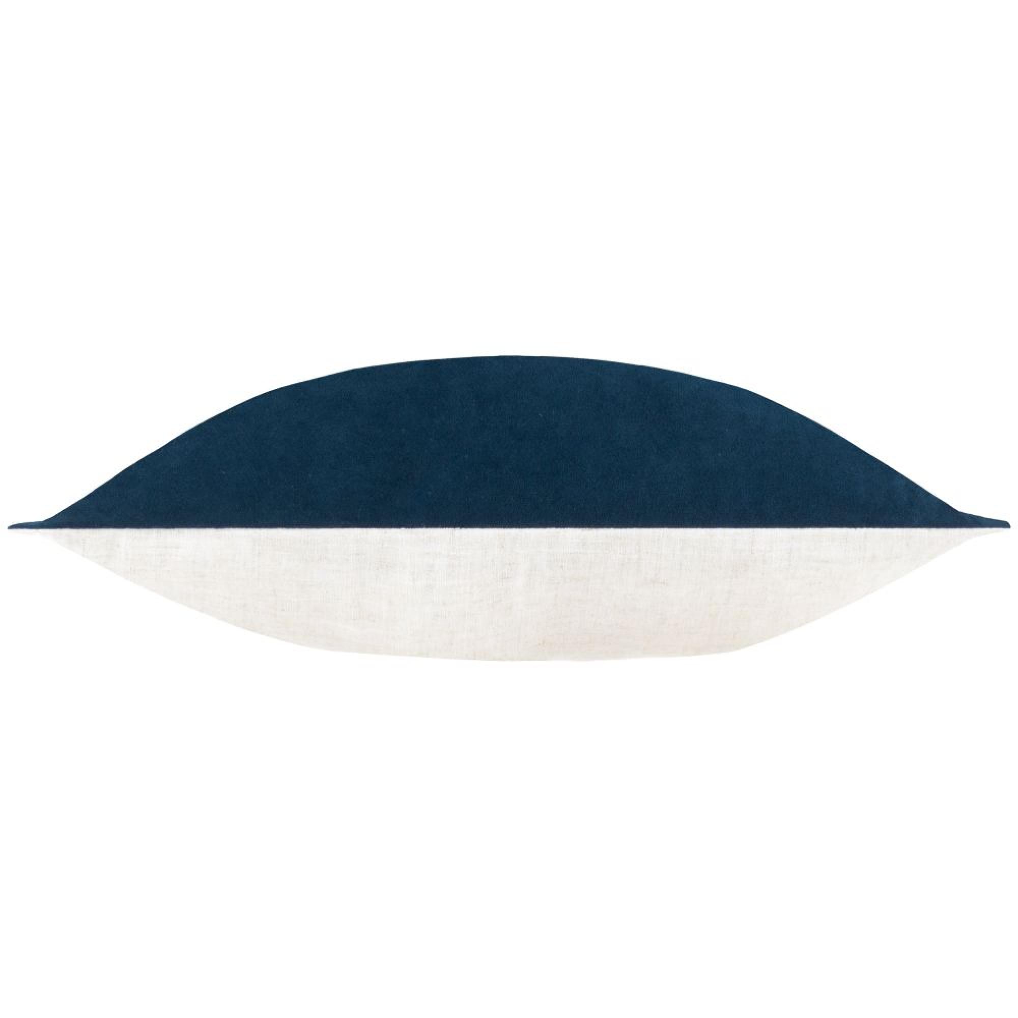 Yard Merton Indigo Blue Velvet Cushion