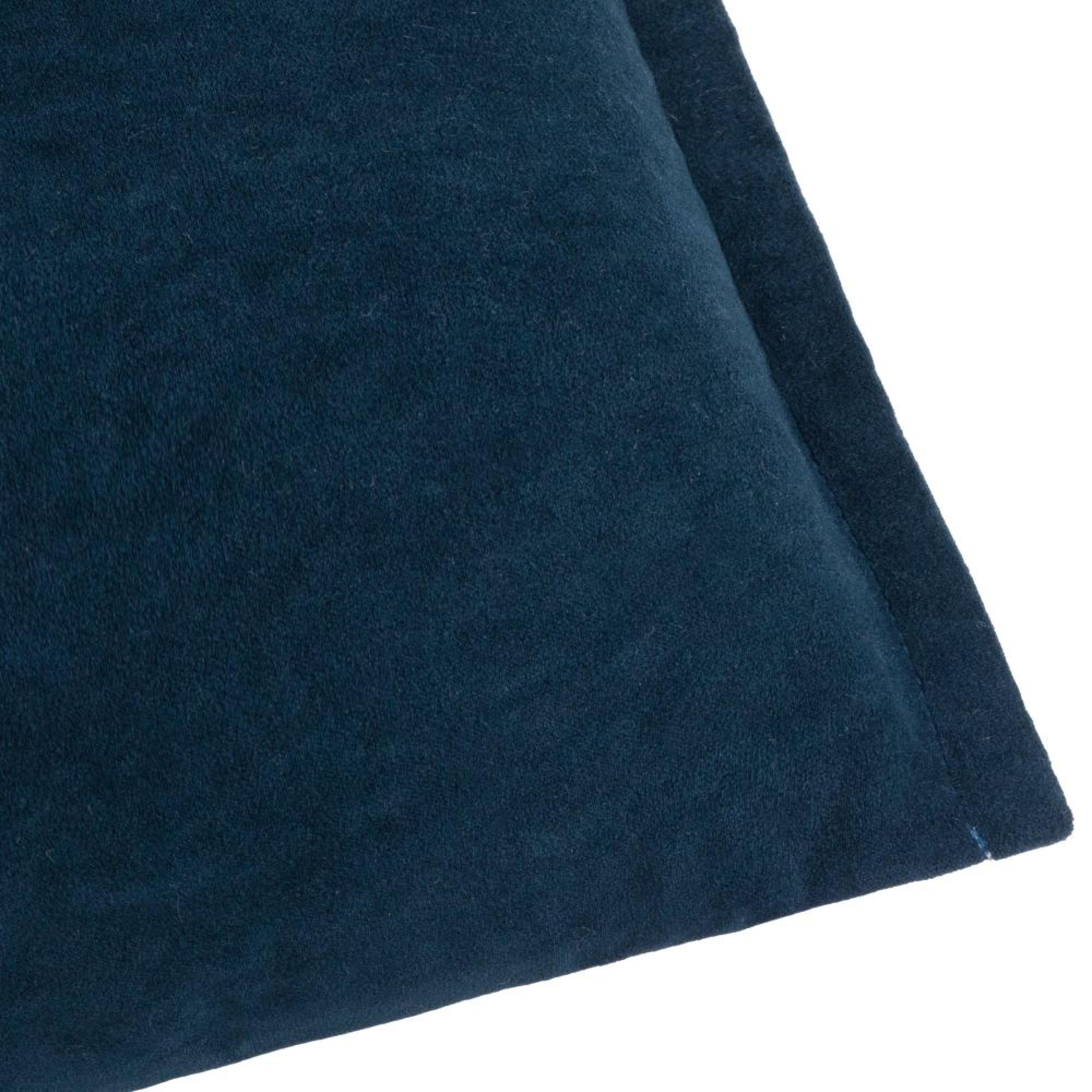 Yard Merton Indigo Blue Velvet Cushion
