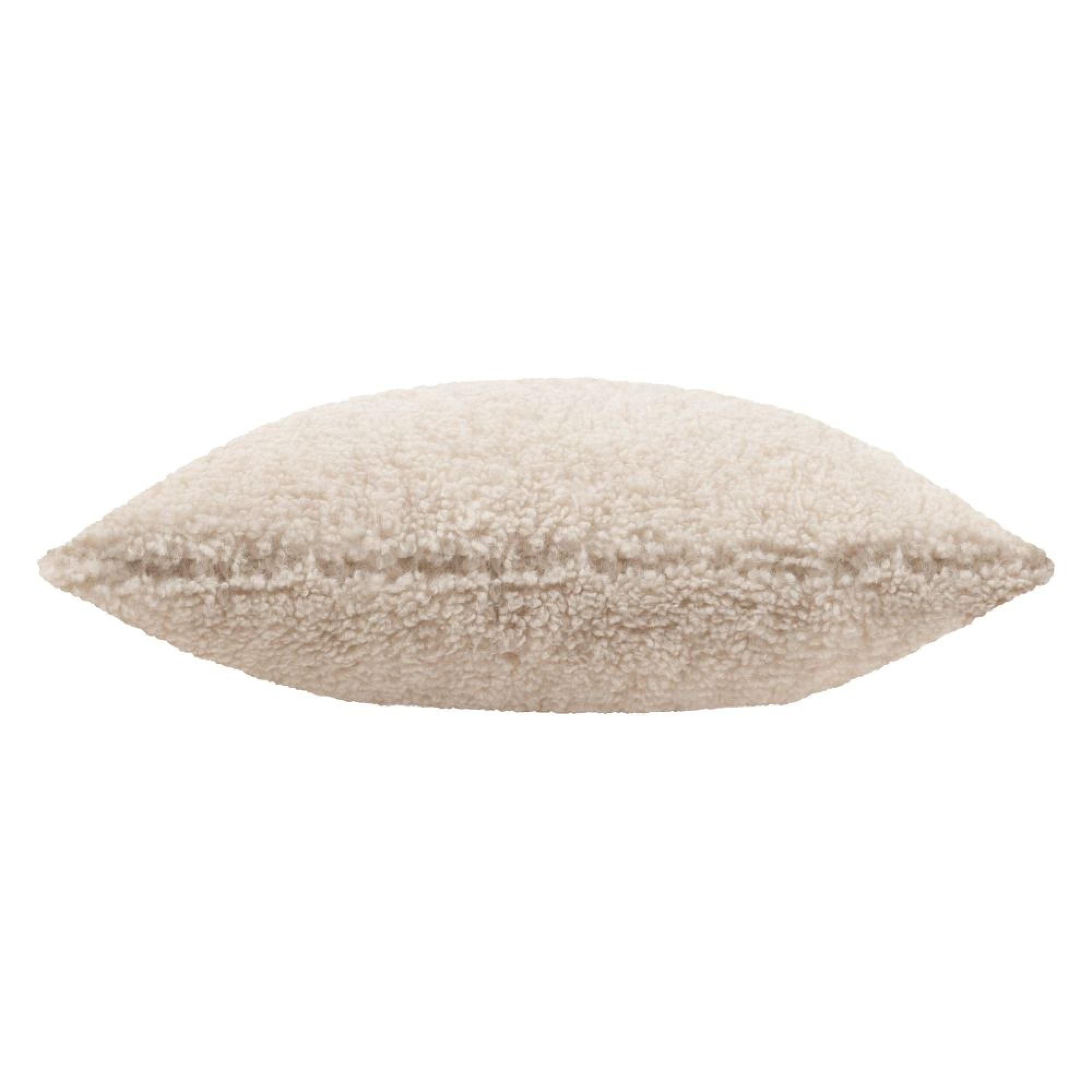 Yard Olann Faux Shearling Beige Cushion