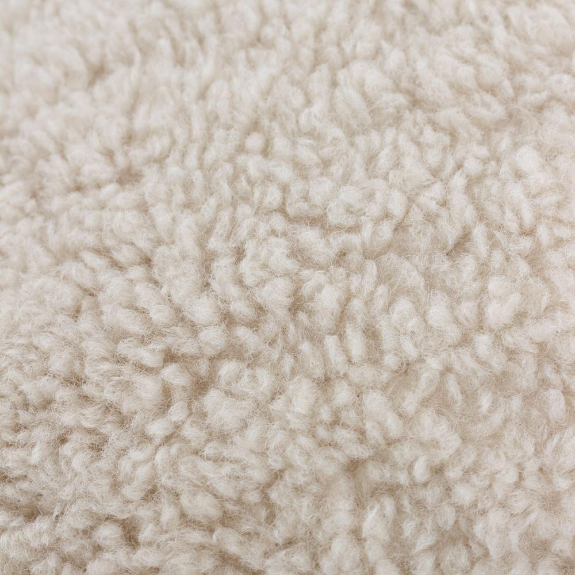 Yard Olann Faux Shearling Beige Cushion