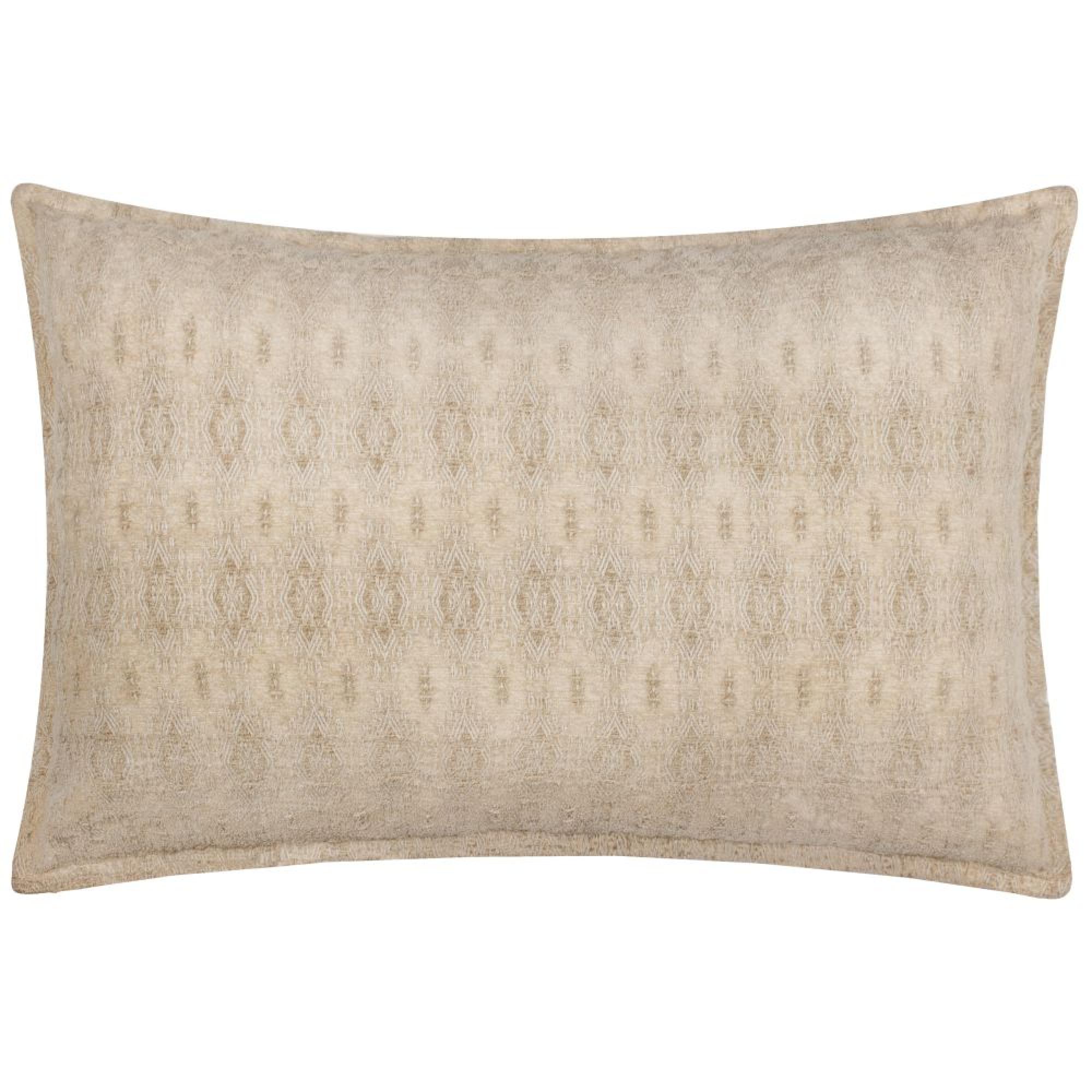 Yard Ramas Chalk Beige Jacquard Cushion
