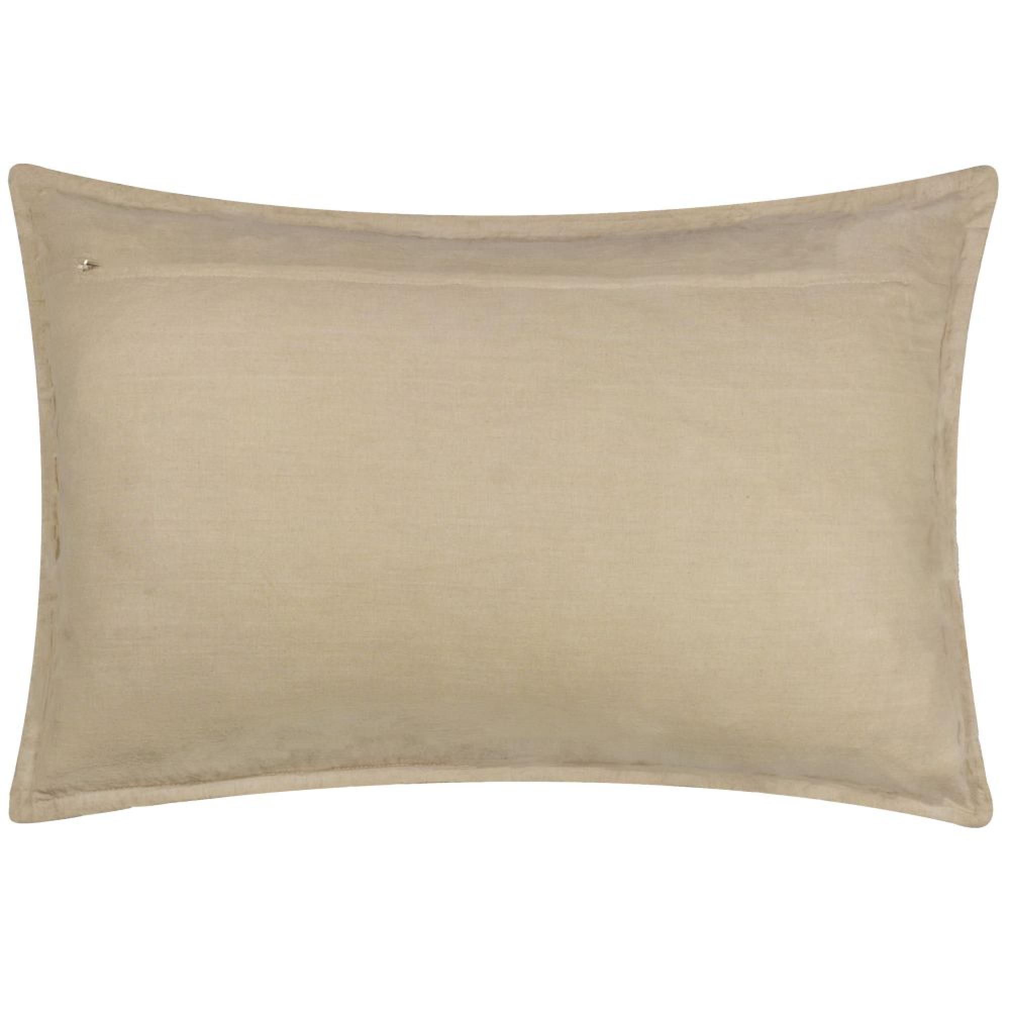 Yard Ramas Chalk Beige Jacquard Cushion