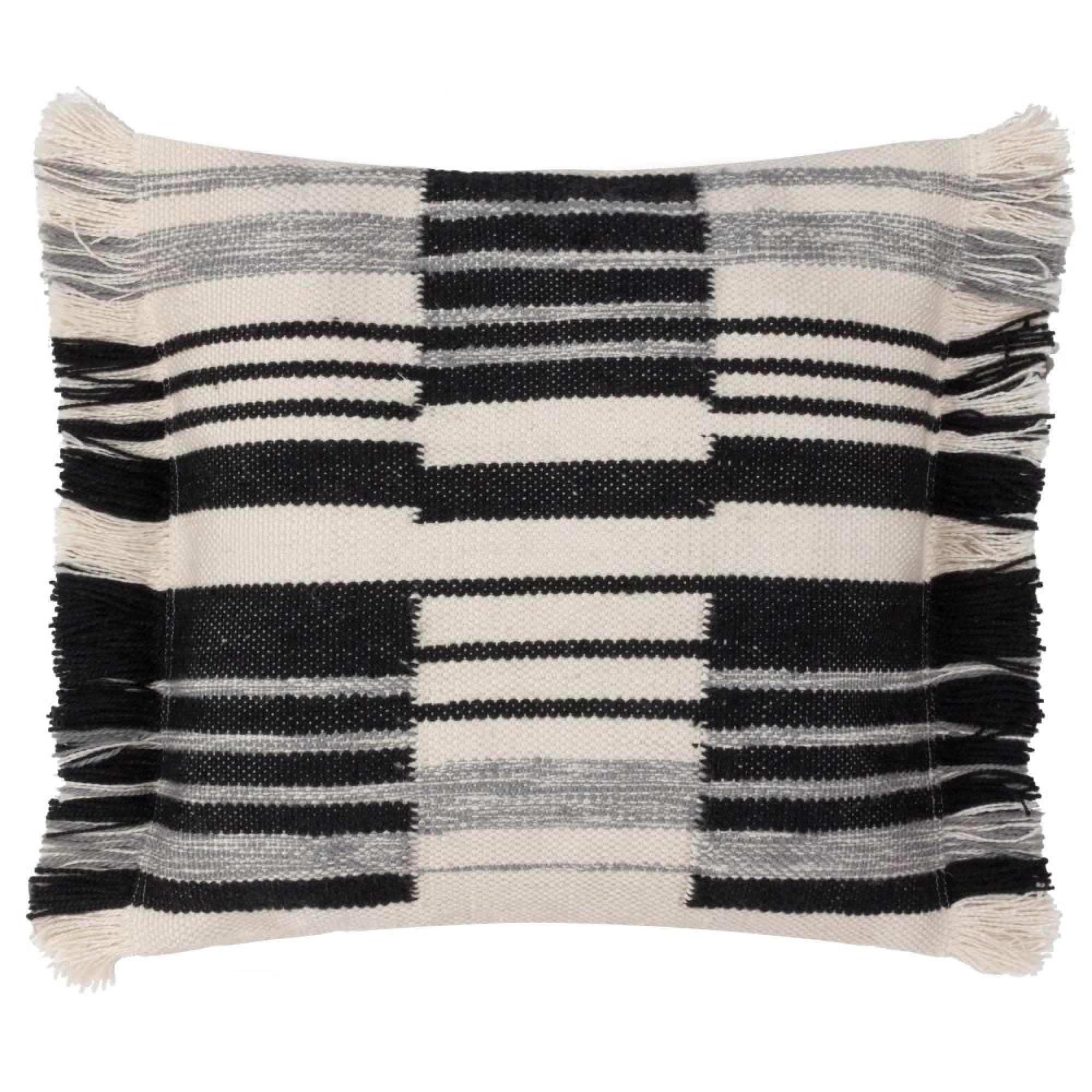 Yard Torode Black Woven Cushion