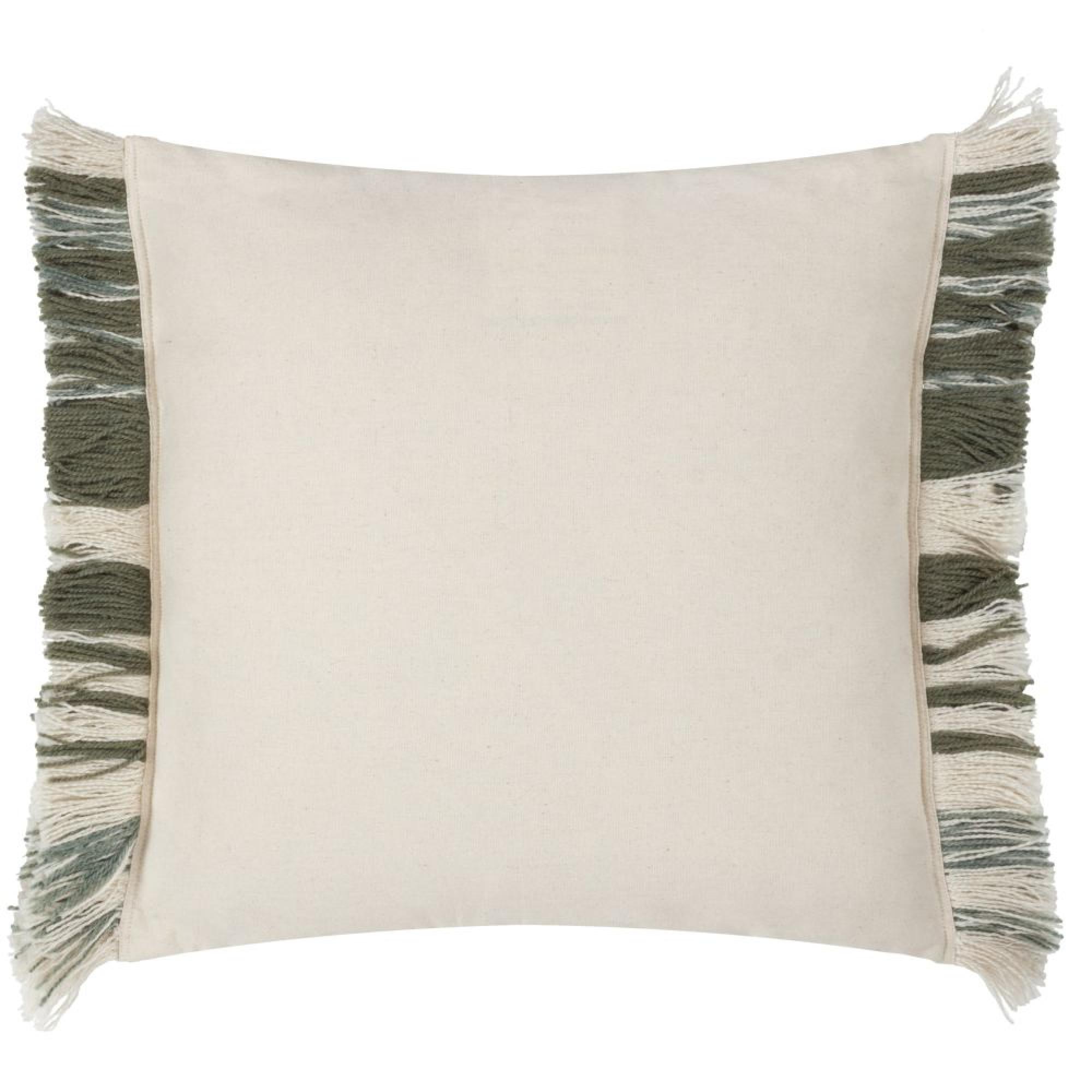 Yard Torode Sage Green Woven Cushion