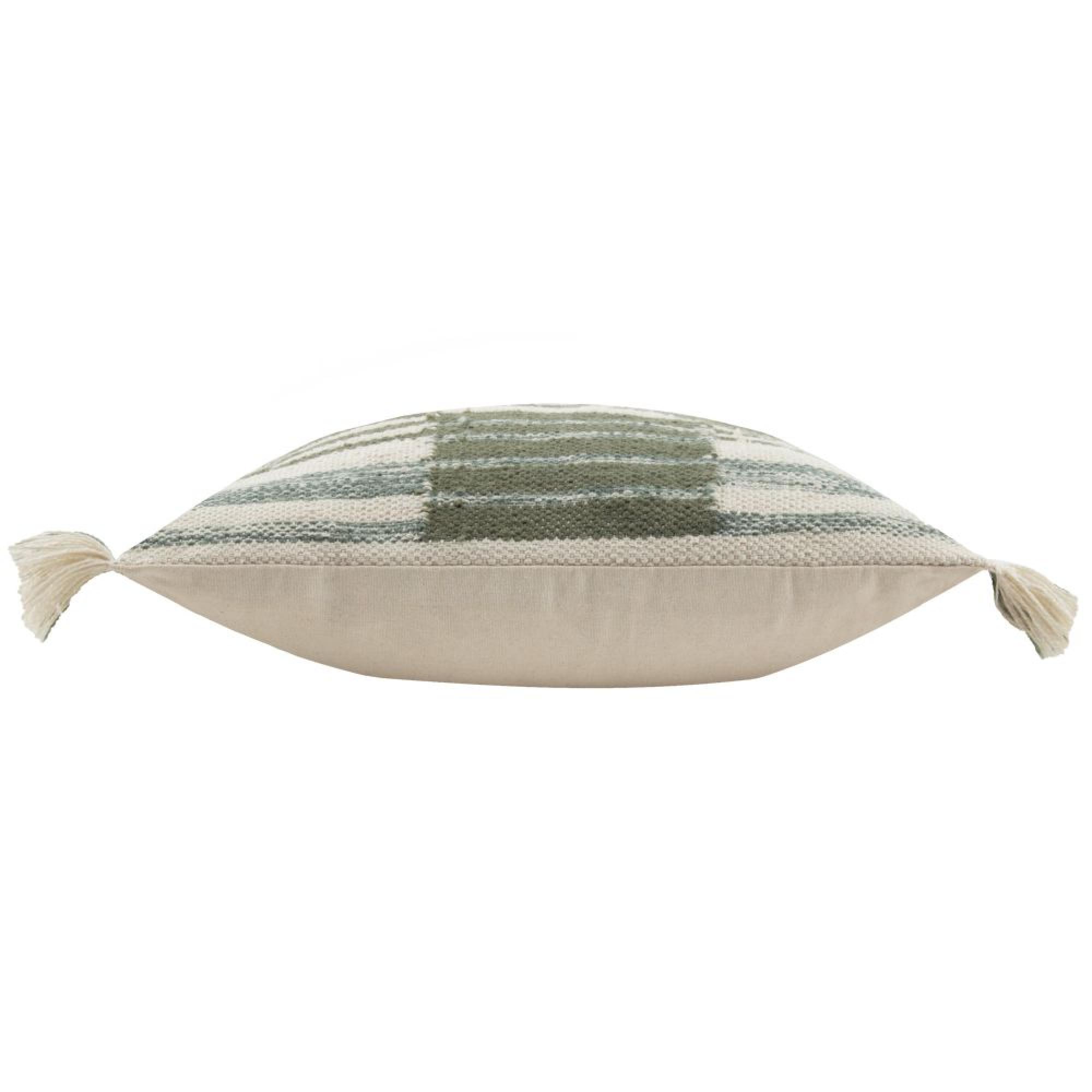 Yard Torode Sage Green Woven Cushion