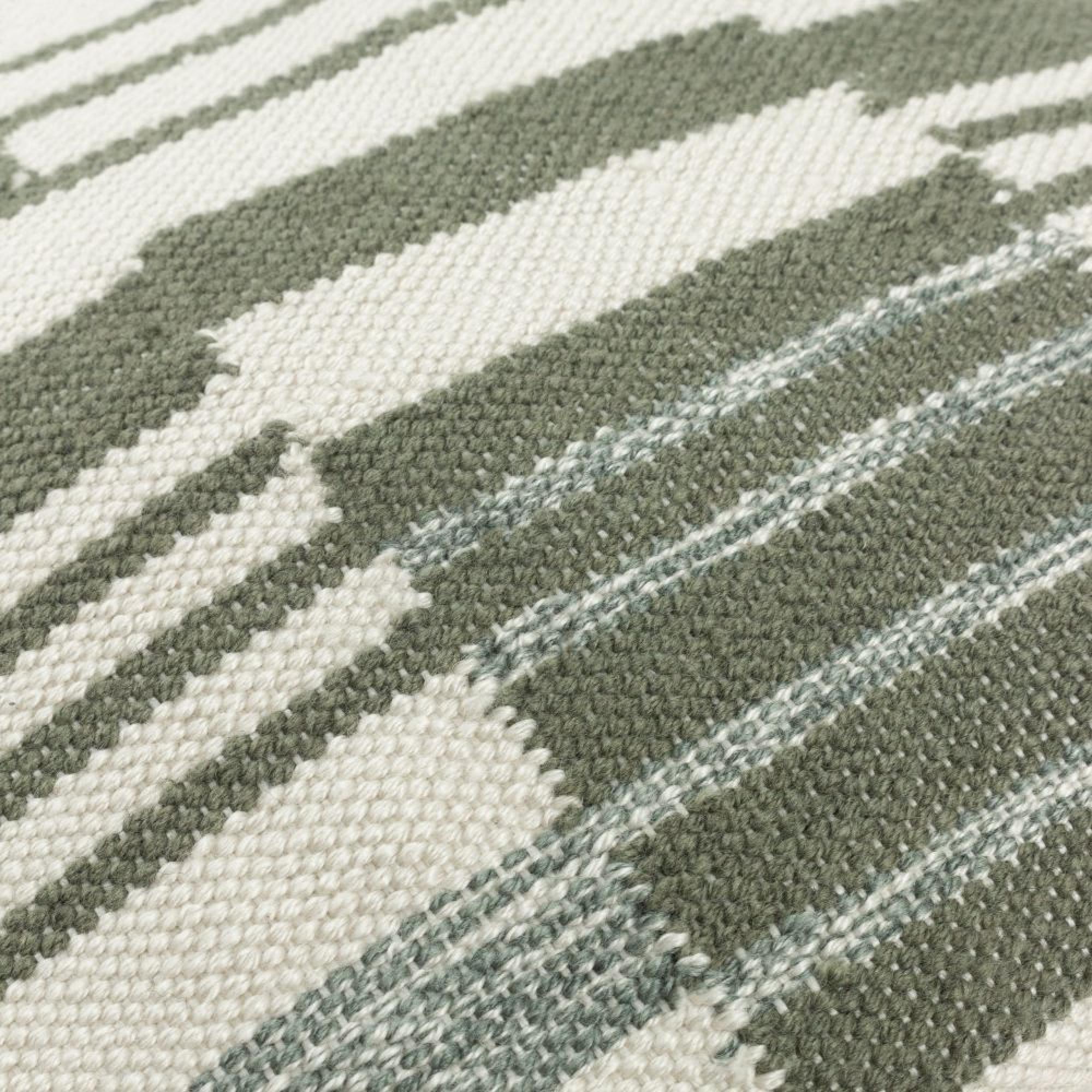 Yard Torode Sage Green Woven Cushion