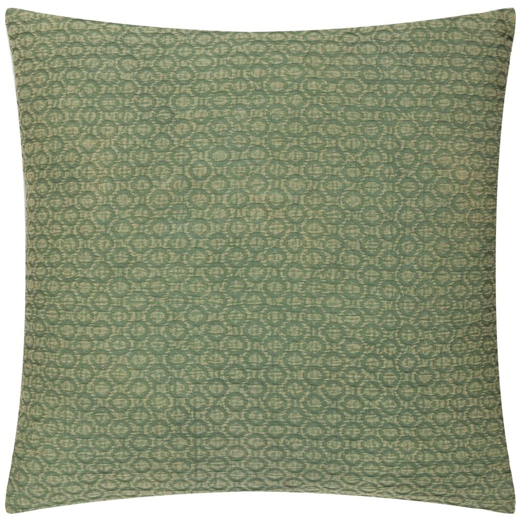 Yard Tryfan Olive Green Textured Cushion