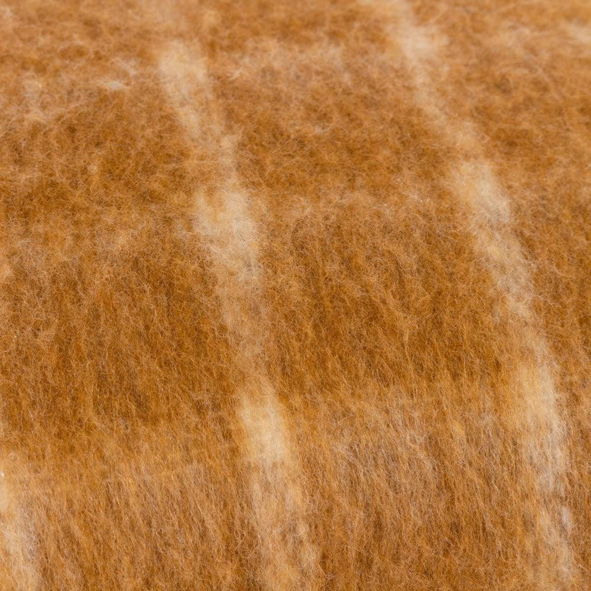 Yard Yarrow Flint Ginger Check Cushion